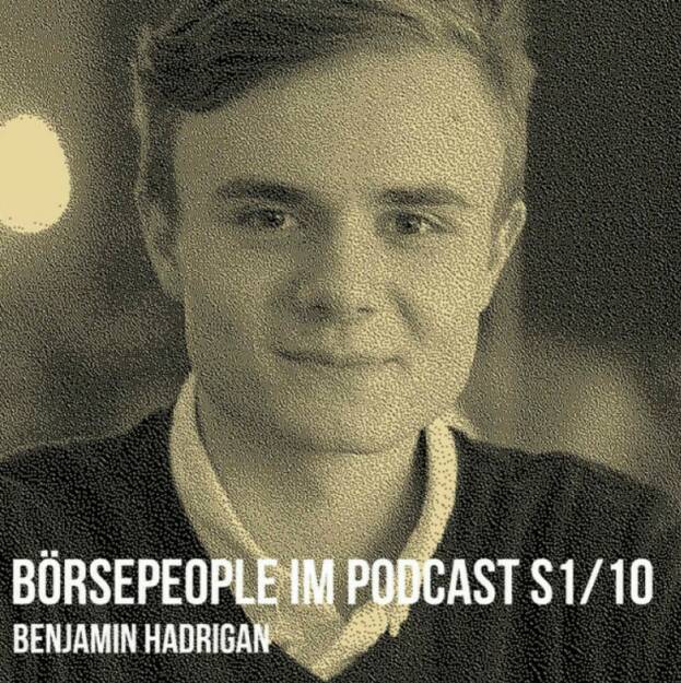 Benjamin Hadrigan ist der 10. Gast in unserer Börsepeople Season 1 unter http://www.boersenradio.at/people   (03.08.2022) 
