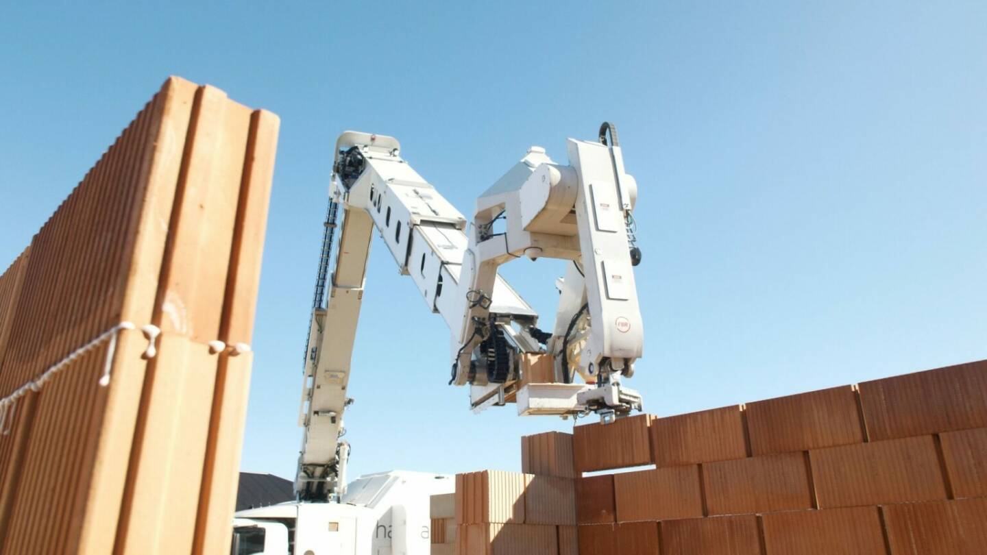 Wienerberger, Roboter Hadrian X, FBR, Quelle: Wienerberger.com, FBR
