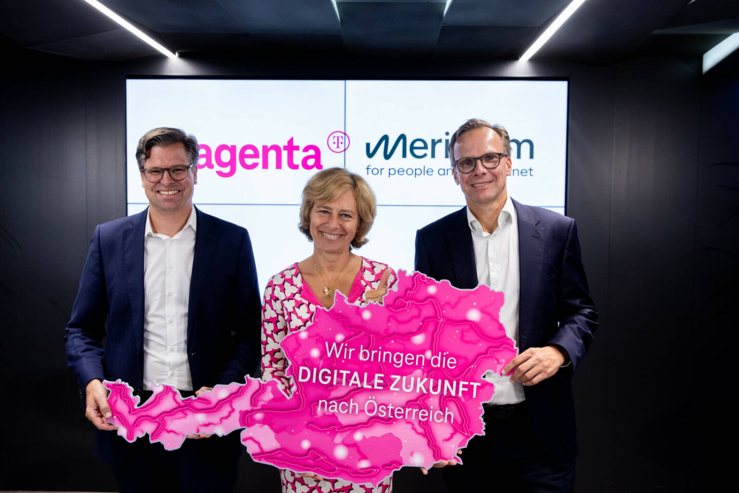 Magenta Telekom und Meridiam gründen Joint Venture für größte private Glasfaser-Partnerschaft Österreichs; Fotocredit:Magenta Telekom / Marlena König