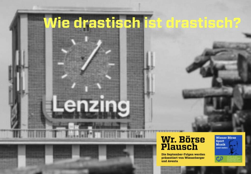 Wirklich so drastisch, dass es 19 Prozent Kursrutsch bringt? Mehr in Folge S3/07 der Wiener Börse Pläusche im Rahmen von http://www.christian-drastil.com/podcast .  (20.09.2022) 