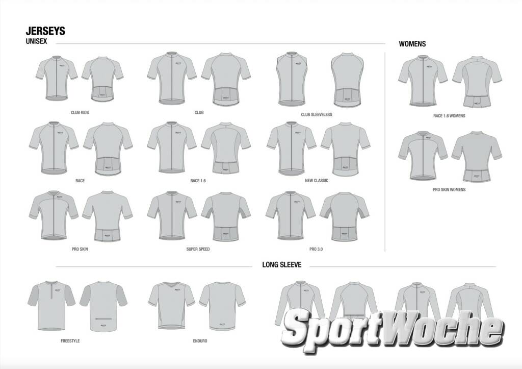 RH77 Katalog für Radsportbekleidung : Jerseys (20.10.2022) 