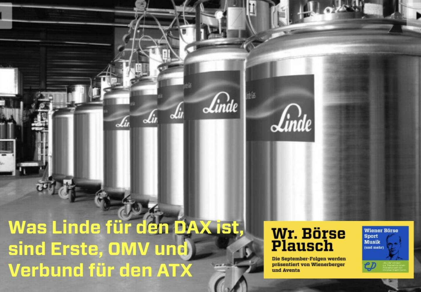 Was Linde für den DAX ist, sind Erste, OMV und Verbund für den ATX. Dies und mehr in Folge S3/33 der Wiener Börse Pläusche im Rahmen von http://www.christian-drastil.com/podcast . 