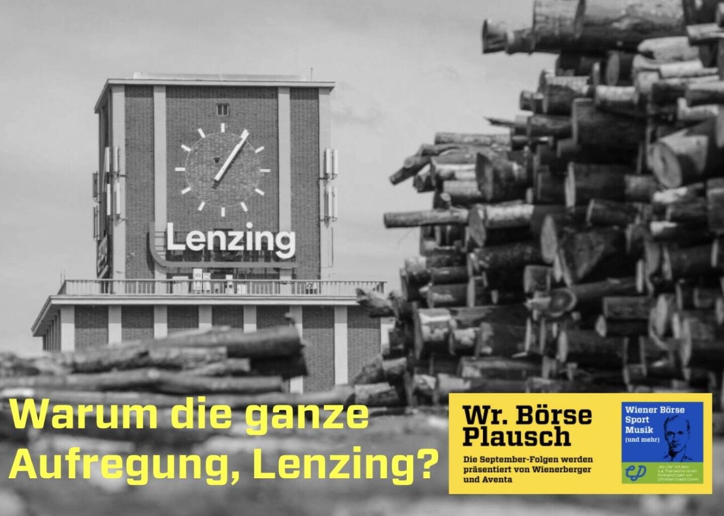 Warum die ganze Aufregung, Lenzing? Dies und mehr in Folge S3/37 der Wiener Börse Pläusche im Rahmen von http://www.christian-drastil.com/podcast . 