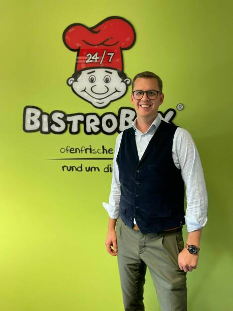 Christopher Becker neuer Business Unit Manager bei BistroBox, Credit: Bistrobox (08.11.2022) 