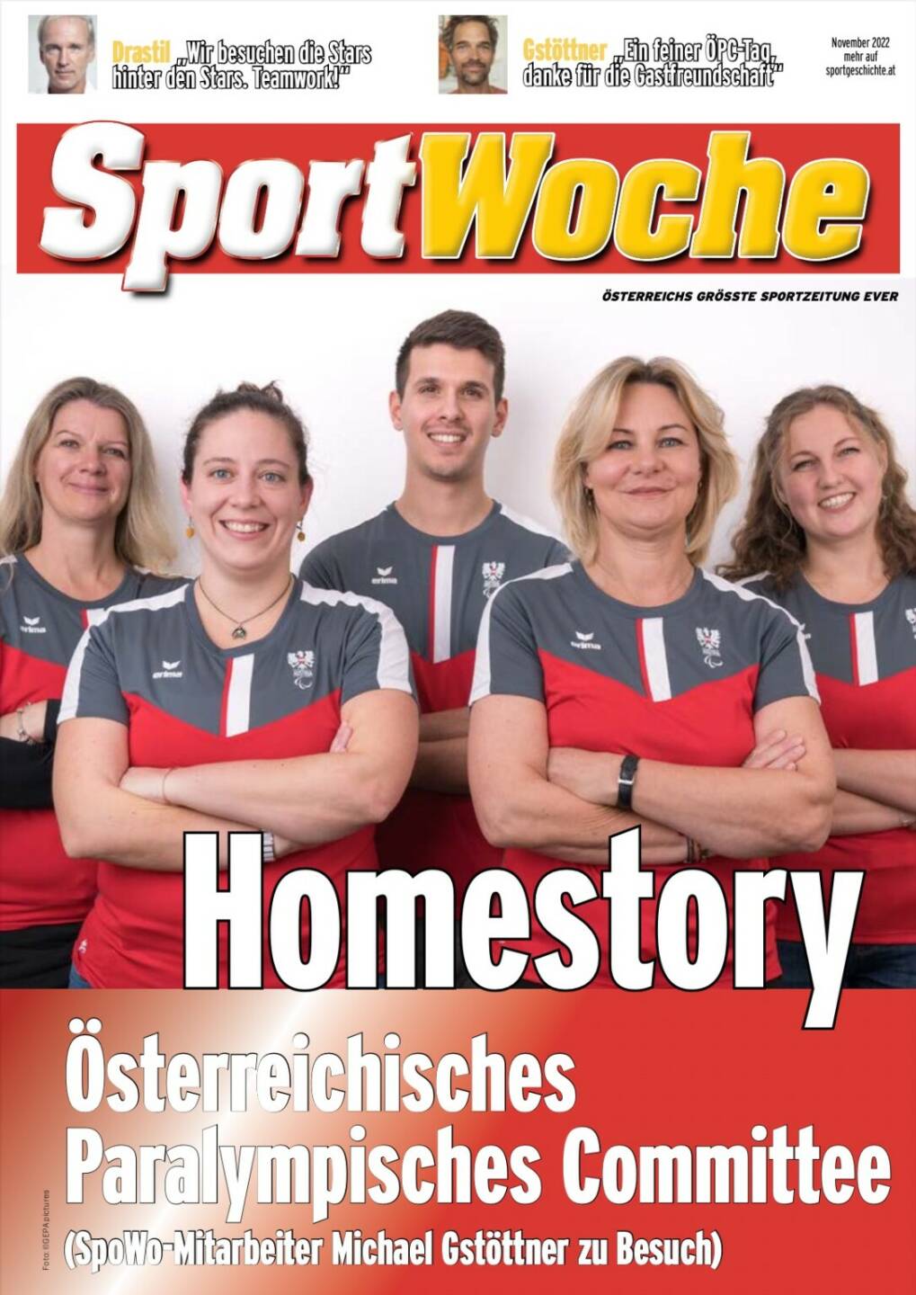 Homestory - Österreichisches Paralympisches Committee (SpoWo-Mitarbeiter Michael Gstöttner zu Besuch)