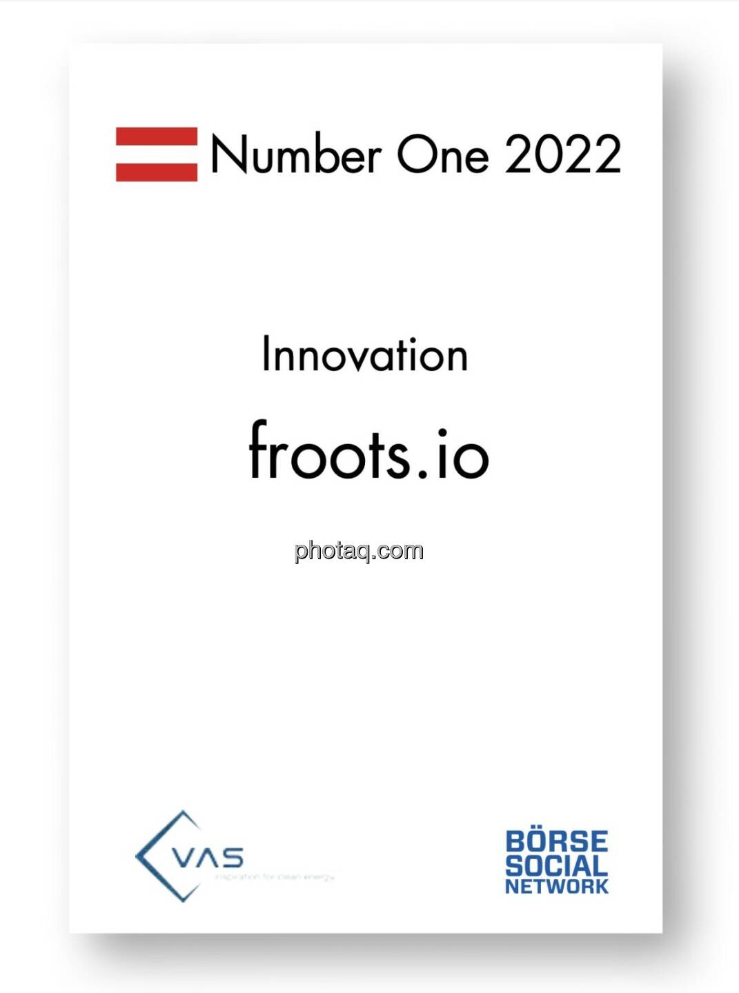 Number One Innovation: froots.io