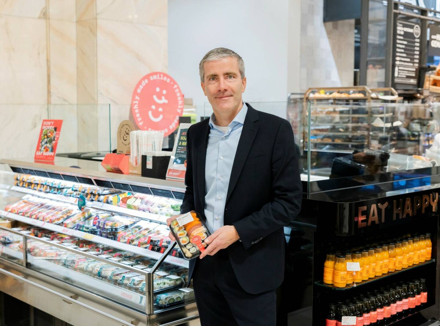 EatHappy To Go Österreich GmbH: Wechsel der Führungsspitze beim Branchenführer für asiatische Convenience-Produkte - Mit Peter Sturm begrüßt EAT HAPPY Österreich den neuen Geschäftsführer, der seit dem 02. Jänner 2023 die Geschäfte des asiatischen Convenience-Spezialisten leitet - Fotocredit:EAT HAPPY Österreich