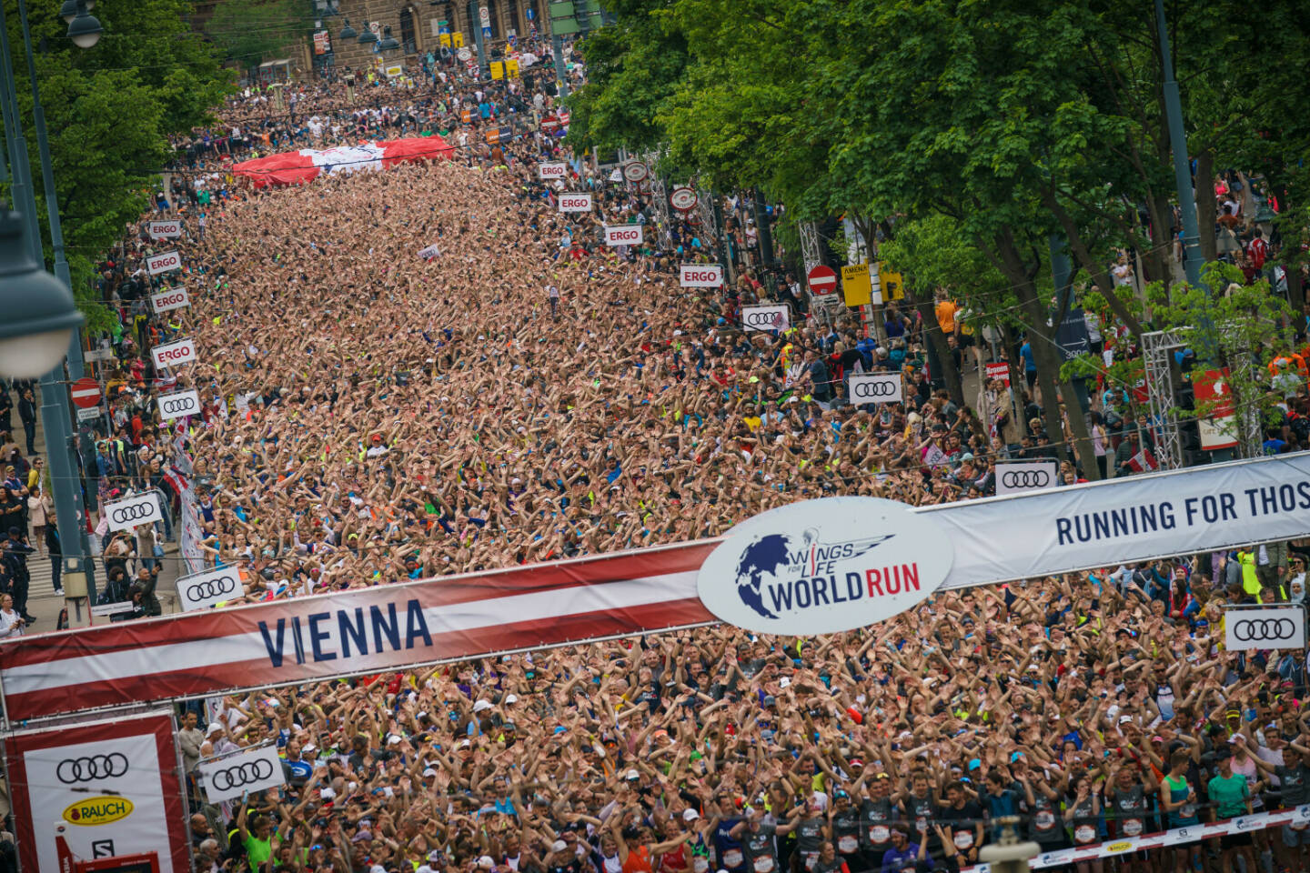 Wings for Life Run - der Charity-Lauf findet am 7. Mai 2023 bereits zum 10. Mal statt © Philip Platzer / Wings for Life World Run