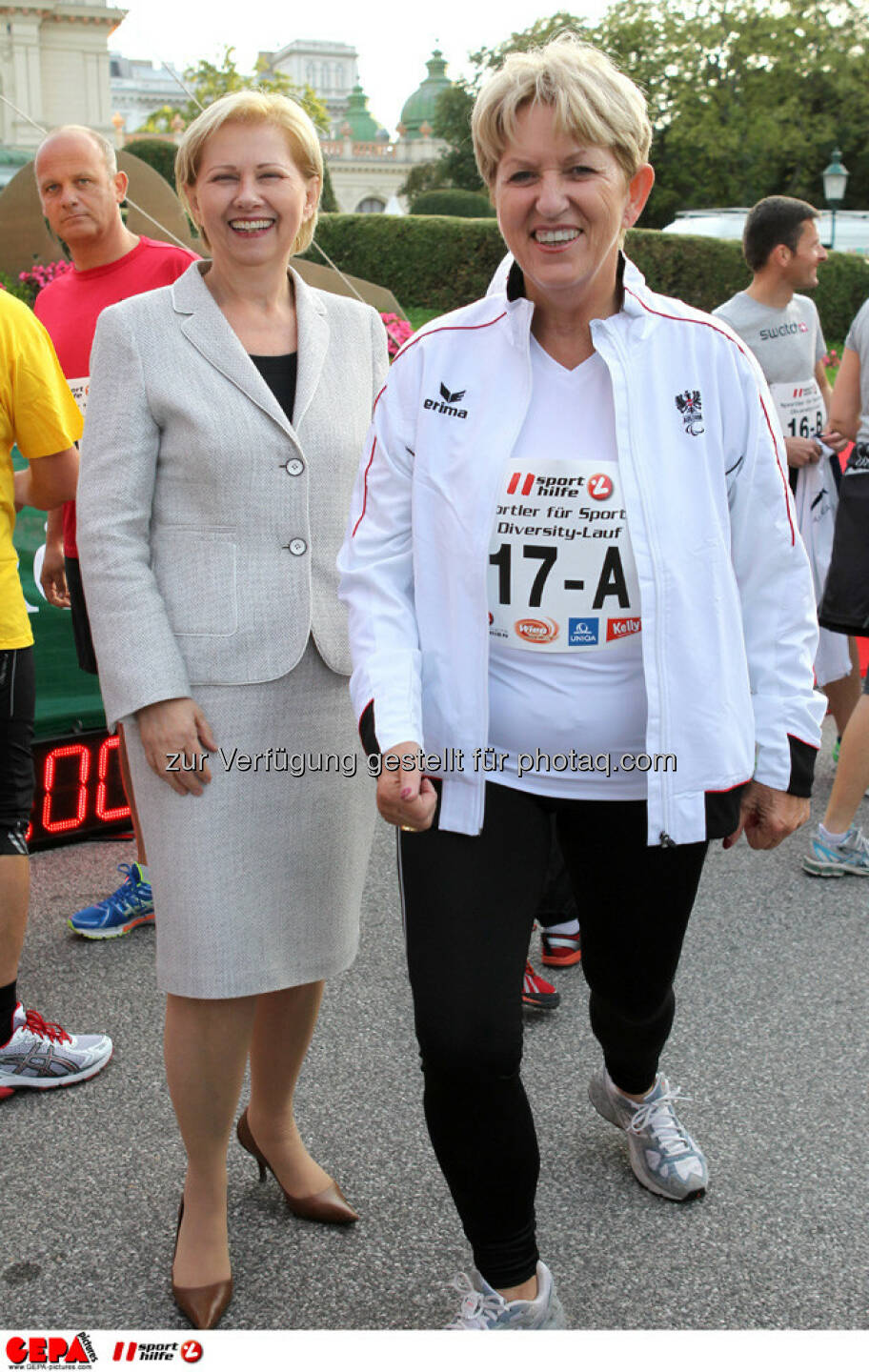 Brigitte Jank (WKO) und Praesidentin Maria Rauch-Kallat (OEPC). (Foto: GEPA pictures/ Philipp Brem)