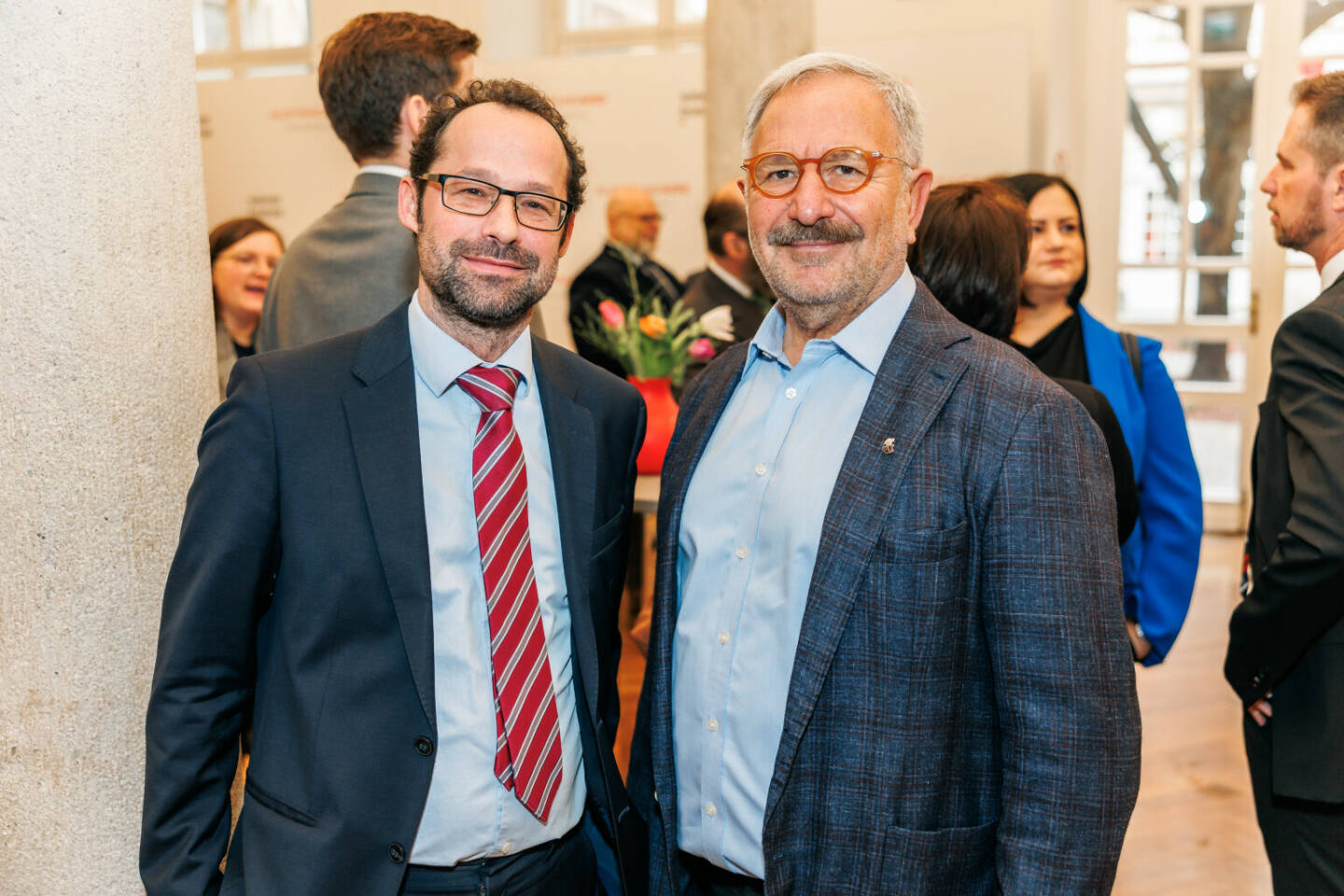 Austriacard Holdings, Listing; Siegfried Neumüller (RBI), Nikolas Lykos (Austriacard) Credit: Wiener Börse AG/Alexander Felten