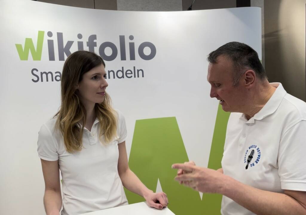 Mit Elisabeth Frisch (wikifolio) und Peter Heinrich (16.04.2023) 