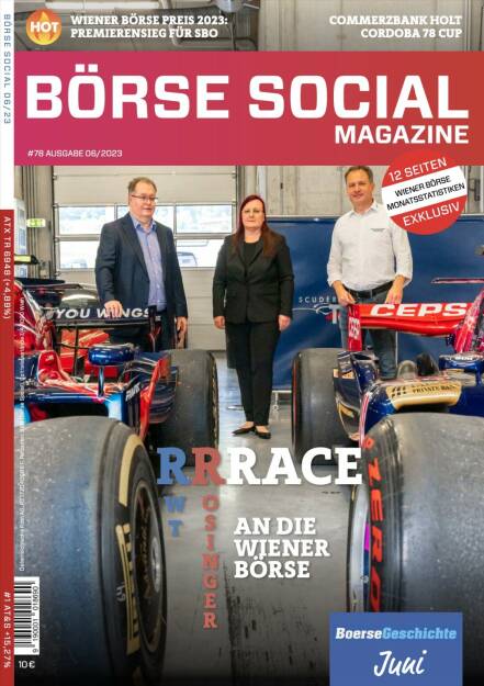 BSM #78 - RRRACE - RWT Rosinger an die Wiener Börse (18.07.2023) 