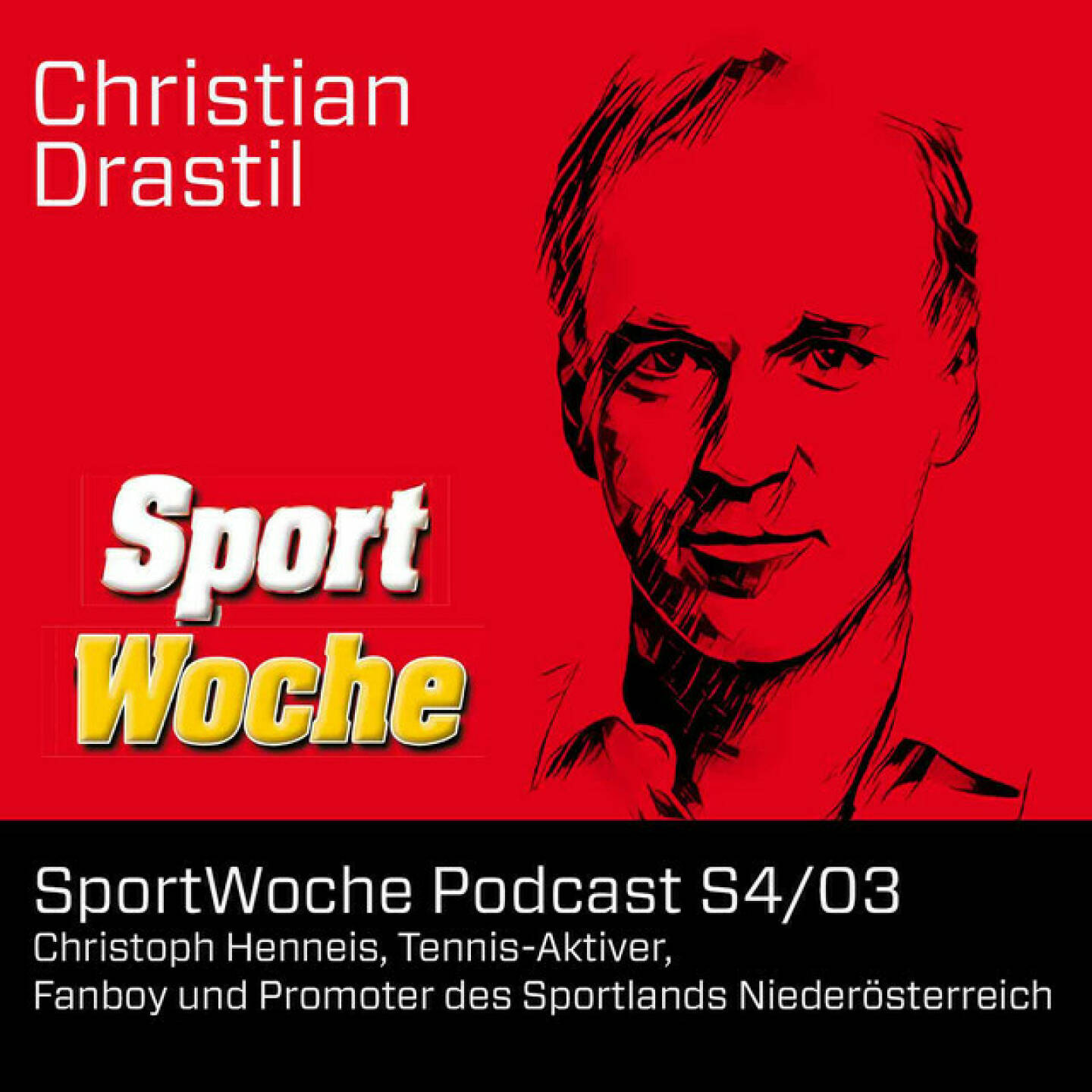 https://open.spotify.com/episode/1KKSvMgHmXKdVfOuZqHOaE
SportWoche Podcast S4/03: Christoph Henneis, Tennis-Aktiver, Fanboy und Promoter des Sportlands Niederösterreich - <p>Christoph Henneis ist bei der Niederösterreich Werbung für Sponsoring &amp; Projekte des Sportlands Niederösterreich zuständig. Wir sprechen über frühere Stationen bei der Österreichischen Sporthilfe, da hatten wir auch einiges miteinander zu tun. Dann über die Zeit bei AMI Promarketing, Seven One Media und dem ORF NÖ. Immer spielte dabei der Sport eine wesentliche Rolle, wie auch in der aktuellen Funktion für das Sportland Niederösterreich, die Christoph seit 2017 bekleidet. Wir erwähnen grosse NÖ-EinzelsportlerInnen von einst und jetzt wie Michaela Dorfmeister, Kathrin Zettel, Ilona Gusenbauer, Jessica Pilz bzw. Roland Königshofer, Werner Schlager, Dominic Thiem oder Benjamin Karl. Dazu legendäre Damen-Teams wie die Handballerinnen von Hypo Südstadt oder die Kickerinnen aus St. Pölten. Aktuell stehen Tennisevents (Christoph war semiprofessioneller Spieler) in Tulln und Schwechat auf dem Programm, dazu widmen wir uns auch Breitensportthemen, die eng mit dem Mitmach-Fokus und auch dem Tourismus verwoben sind. <br/><br/>About: Die Marke, Patent, Rechte und das Archiv der SportWoche wurden 2017 von Christian Drastil Comm. erworben, Mehr unter <a href=http://www.sportgeschichte.at target=_blank>http://www.sportgeschichte.at</a> . Der neue SportWoche Podcast ist eingebettet in „ Wiener Börse, Sport, Musik (und mehr)“ auf <a href=http://www.christian-drastil.com/podcast target=_blank>http://www.christian-drastil.com/podcast</a> und erscheint, wie es in Name SportWoche auch drinsteckt, wöchentlich. Bewertungen bei Apple machen mir Freude: <a href=https://podcasts.apple.com/at/podcast/audio-cd-at-indie-podcasts-wiener-boerse-sport-musik-und-mehr/id1484919130 target=_blank>https://podcasts.apple.com/at/podcast/audio-cd-at-indie-podcasts-wiener-boerse-sport-musik-und-mehr/id1484919130</a> .<br/><br/>Unter <a href=http://www.sportgeschichte.at/sportwochepodcast target=_blank>http://www.sportgeschichte.at/sportwochepodcast</a> sieht man alle Folgen, auch nach Hörer:innen-Anzahl gerankt.</p>