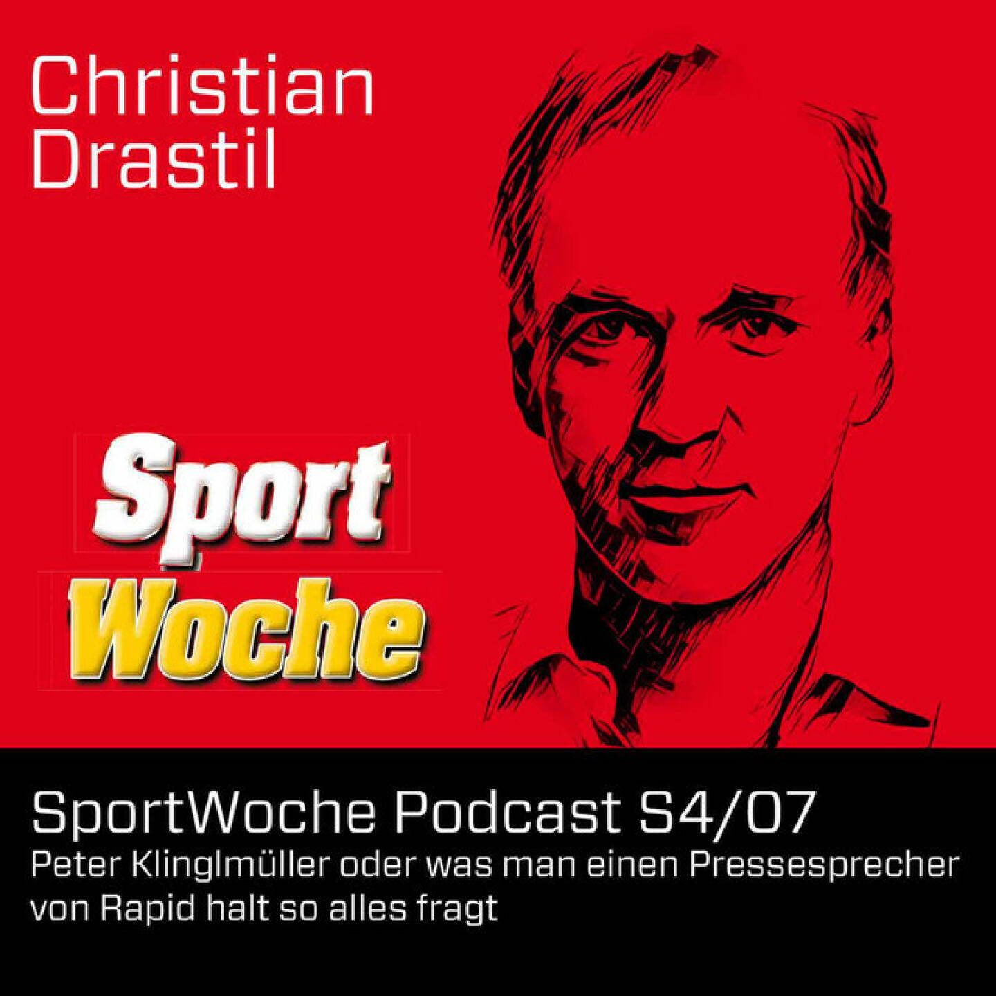 https://open.spotify.com/episode/1YtN5EnPmPNQnUraPZw7fr
SportWoche Podcast S4/07: Peter Klinglmüller oder was man einen Pressesprecher von Rapid halt so alles fragt - <p>Peter Klinglmüller, Leitung Kommunikation und Pressesprecher Rapid Wien, ist Oberösterreicher und erklärt zunächst, wie er zum Rapid- Fan wurde. Peter spricht seit 2000 für Rapid, unterbrochen durch 6 Jahre ÖFB (2006-2012 mit Highlight Heim-Euro). Wir erwähnen die Namen zahlreicher Legenden von Hans Krankl, Andi Herzog, Steffen Hofmann bis hin zu Toni Polster, der, weil er eben Toni ist, ebenfalls zählt. Auch der Stadionbau in Hütteldorf und Leopoldsstadt (Trainingszentrum) wird thematisiert und ich erwähne, dass ich 2x mit Joelinton laufen war. Finally geht es um Webpage, Apps, Social Media, Merchandising, transfermarkt.at und die Rapid-Viertelstunde. Und was ist eigentlich die häufigste Frage an den Rapid-Pressesprecher?<br/><br/>About: Die Marke, Patent, Rechte und das Archiv der SportWoche wurden 2017 von Christian Drastil Comm. erworben, Mehr unter <a href=http://www.sportgeschichte.at target=_blank>http://www.sportgeschichte.at</a> . Der neue SportWoche Podcast ist eingebettet in „ Wiener Börse, Sport, Musik (und mehr)“ auf <a href=http://www.christian-drastil.com/podcast target=_blank>http://www.christian-drastil.com/podcast</a> und erscheint, wie es in Name SportWoche auch drinsteckt, wöchentlich. Bewertungen bei Apple machen mir Freude: <a href=https://podcasts.apple.com/at/podcast/audio-cd-at-indie-podcasts-wiener-boerse-sport-musik-und-mehr/id1484919130 target=_blank>https://podcasts.apple.com/at/podcast/audio-cd-at-indie-podcasts-wiener-boerse-sport-musik-und-mehr/id1484919130</a> .<br/><br/>Unter <a href=http://www.sportgeschichte.at/sportwochepodcast target=_blank>http://www.sportgeschichte.at/sportwochepodcast</a> sieht man alle Folgen, auch nach Hörer:innen-Anzahl gerankt.</p>