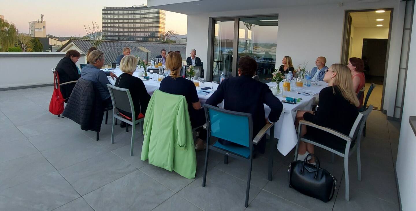 Rooftop-Talk bei Marinomed in Korneuburg, Credit: Marinomed