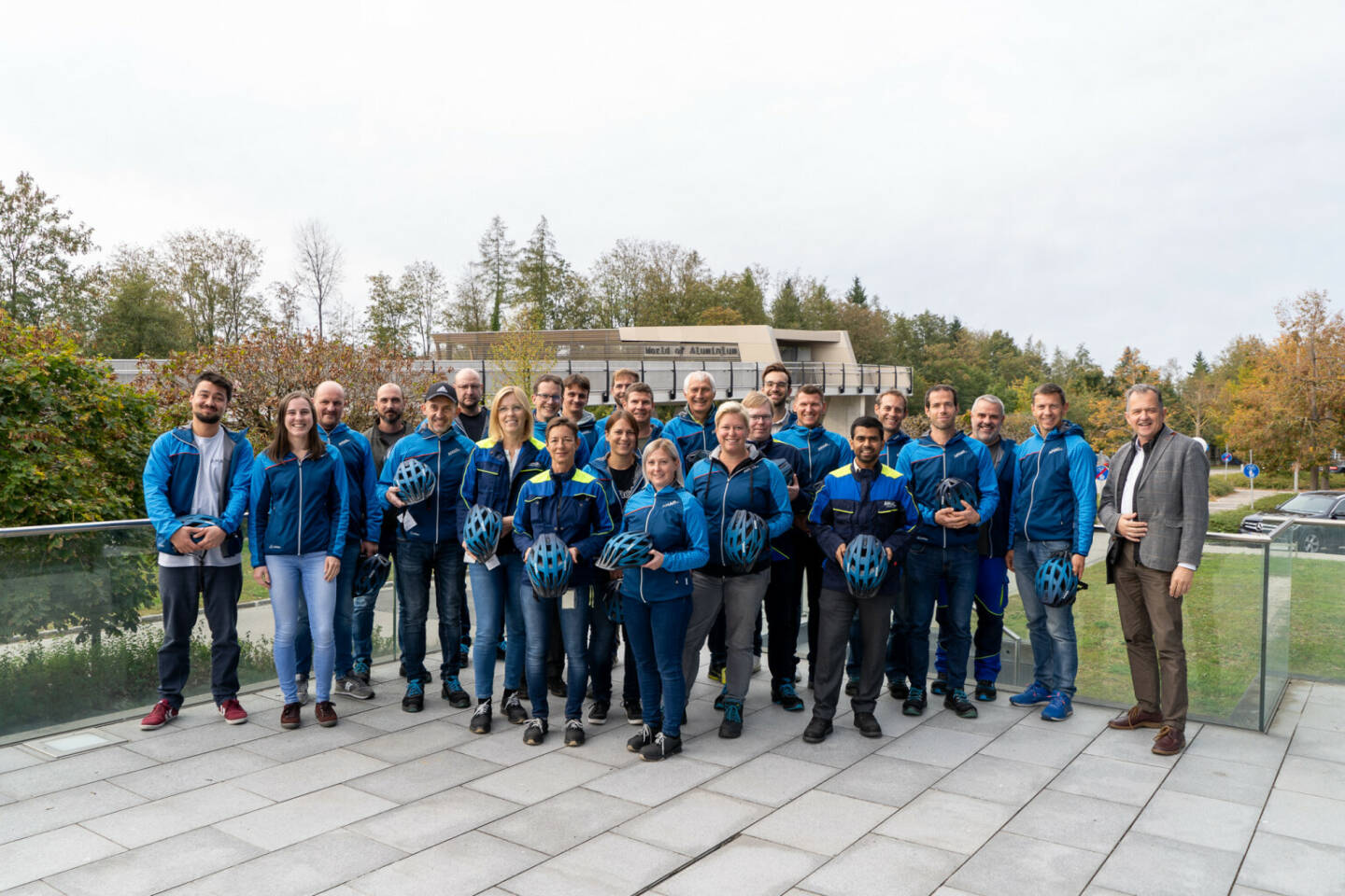 Das Team des CMI der AMAG radelte gemeinsam mehr als 46.000 Kilometer und sparte über 8.100 Kilogramm CO2 ein. (©AMAG)