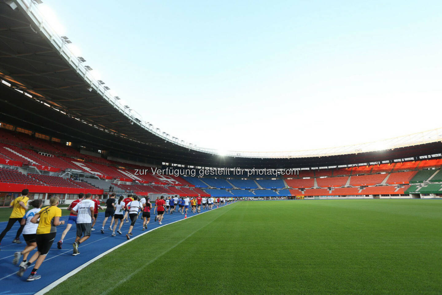 Wien Energie Business Run, im Ernst-Happel-Stadion, Läufer