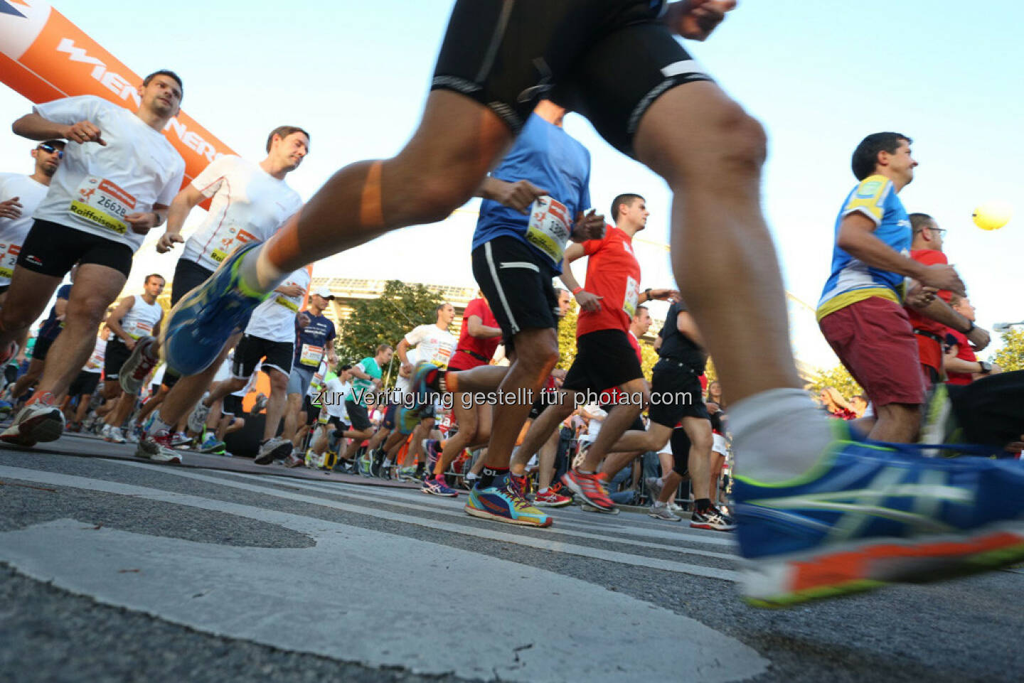 Wien Energie Business Run, im Ernst-Happel-Stadion, Läufer