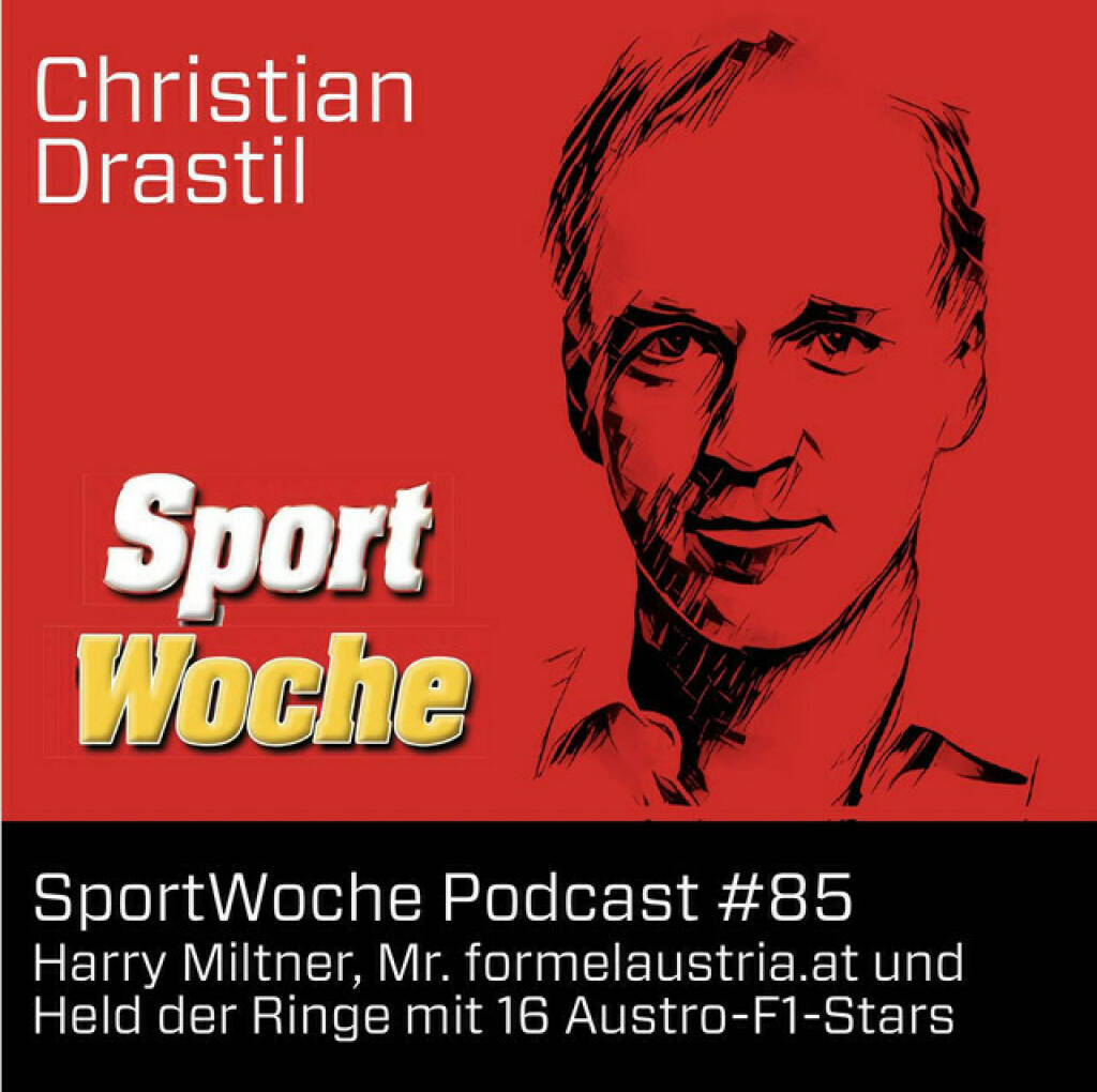 https://open.spotify.com/episode/33Tc0KeQwbb76eUtBmWCk7
SportWoche Podcast #85: Harry Miltner, Mr. formelaustria.at und Held der Ringe mit den 16 F1-Stars aus Österreich - <p>Harry Miltner widmete sich nach fast zwei Jahrzehnten im Profisport - Eishockey und Fußball -  dem Sportjournalismus bei u.a. The Associated Press, Reuters und sogar der SportWoche. Der Agenturchef ist mit seiner HM Sports weltweit tätig und betreibt mit formelaustria.at ein Portal von dessen Reichweite selbst wir als grösster Player im Börsebereich nur träumen können. Harry hat seine Träume immer wieder verwirklicht und jetzt zB mit dem Buch &#34;Helden der Ringe&#34;. Es blickt auf und hinter die Kulissen jener 16 österreichischen Piloten, die den Sprung in die Formel 1 schafften. Wieviele hättet Ihr gewusst? Der Podcast gibt Antworten und das Buch braucht jetzt F1-Fan in Österreich. Ehrlich. Witzig ist, dass wir beide 1976 als Kids zur gleichen Zeit am gleichen Ort waren, Fotos sind verlinkt.<br/><br/><a href=https://www.formelaustria.at target=_blank>https://www.formelaustria.at</a> <br/><br/>Buch bestellen (innerhalb von 3 Tagen in Ö): <a href=https://www.formelaustria.at/fanshop/ target=_blank>https://www.formelaustria.at/fanshop/</a> <br/><br/>Fotos der beiden Interviewpartner hier aus 1976 als Kids bei der F1: <a href=https://photaq.com/page/pic/95556 target=_blank>https://photaq.com/page/pic/95556</a><br/><br/>Die SportWoche Podcasts sind presented by Instahelp: Psychologische Beratung online, ohne Wartezeit, vertraulich &amp; anonym. Nimm dir Zeit für dich unter <a href=https://instahelp.me/de/ target=_blank>https://instahelp.me/de/</a> .<br/><br/>About: Die Marke, Patent, Rechte und das Archiv der SportWoche wurden 2017 von Christian Drastil Comm. erworben, Mehr unter <a href=http://www.sportgeschichte.at target=_blank>http://www.sportgeschichte.at</a> . Der neue SportWoche Podcast ist eingebettet in „ Wiener Börse, Sport, Musik (und mehr)“ auf <a href=http://www.christian-drastil.com/podcast target=_blank>http://www.christian-drastil.com/podcast</a> und erscheint, wie es in Name SportWoche auch drinsteckt, wöchentlich. Bewertungen bei Apple machen mir Freude: <a href=https://podcasts.apple.com/at/podcast/audio-cd-at-indie-podcasts-wiener-boerse-sport-musik-und-mehr/id1484919130 target=_blank>https://podcasts.apple.com/at/podcast/audio-cd-at-indie-podcasts-wiener-boerse-sport-musik-und-mehr/id1484919130</a> .<br/><br/>Unter <a href=http://www.sportgeschichte.at/sportwochepodcast target=_blank>http://www.sportgeschichte.at/sportwochepodcast</a> sieht man alle Folgen, auch nach Hörer:innen-Anzahl gerankt.</p> (02.12.2023) 