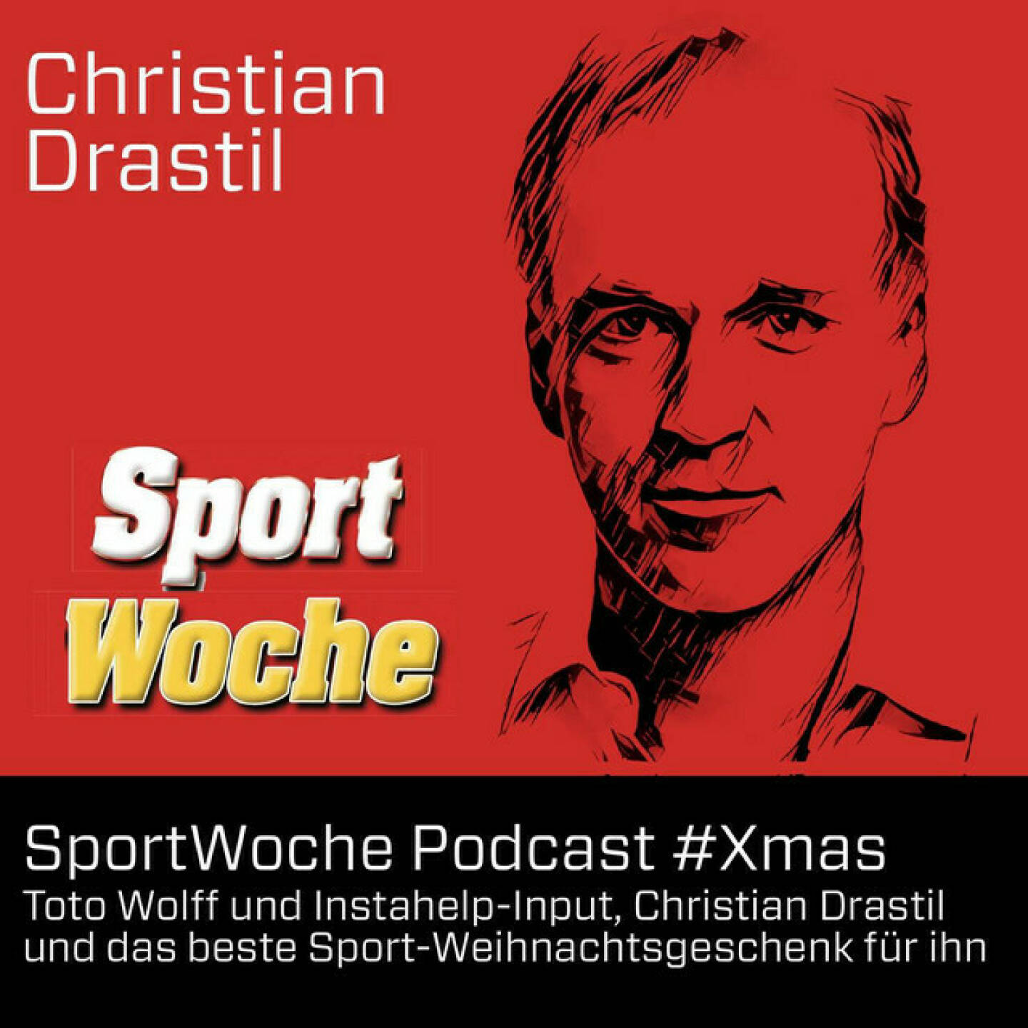 https://open.spotify.com/episode/5jEFDpFZm774yFjUB6For1
SportWoche Podcast #Xmas: Christian Drastil und das schönste Sport-Weihnachtsgeschenk für ihn, Instahelp-Input von Toto Wolff - <p>Diesmal eine Folge in eigener Sache: Ich spreche in dieser Weihnachtsfolge über schöne Einladungen und Geschenke aus dem Gästekreis dieser Podcastreihe, ich bin überwältigt. Weiters gratuliere ich Carola Bendl-Tschiedel, dass die Folge mit ihr bisher meistgehört ist und noch mehr, dass die sportlichen Träume, über die wir damals sprachen, erfüllt bis übererfüllt wurden, Carola hatte eine perfekte Laufsaison. Dann rede ich noch über die Funktion als Consultant der Sporthilfe und lasse auch noch Toto Wolff zu Wort kommen, dies nicht zur F1, sondern mit einer Message, die gerade zu Weihnachten wichtig ist. Zum Schluss gibt es auch hier das selbst eingespielte und gesungene Last Christmas.<br/><br/>Carola Bendl-Tschiedel meistgehört: <a href=https://audio-cd.at/page/podcast/3905/ target=_blank>https://audio-cd.at/page/podcast/3905/</a> <br/><br/>Last Christian: <a href=https://open.spotify.com/episode/6ldFasL6rCiK2l5OOHyptL target=_blank>https://open.spotify.com/episode/6ldFasL6rCiK2l5OOHyptL</a> <br/><br/>Die SportWoche Podcasts sind presented by Instahelp: Psychologische Beratung online, ohne Wartezeit, vertraulich &amp; anonym. Nimm dir Zeit für dich unter <a href=https://instahelp.me/de/ target=_blank>https://instahelp.me/de/</a> .<br/><br/>About: Die Marke, Patent, Rechte und das Archiv der SportWoche wurden 2017 von Christian Drastil Comm. erworben, Mehr unter <a href=http://www.sportgeschichte.at target=_blank>http://www.sportgeschichte.at</a> . Der neue SportWoche Podcast ist eingebettet in „ Wiener Börse, Sport, Musik (und mehr)“ auf <a href=http://www.christian-drastil.com/podcast target=_blank>http://www.christian-drastil.com/podcast</a> und erscheint, wie es in Name SportWoche auch drinsteckt, wöchentlich. Bewertungen bei Apple machen mir Freude: <a href=https://podcasts.apple.com/at/podcast/audio-cd-at-indie-podcasts-wiener-boerse-sport-musik-und-mehr/id1484919130 target=_blank>https://podcasts.apple.com/at/podcast/audio-cd-at-indie-podcasts-wiener-boerse-sport-musik-und-mehr/id1484919130</a> .<br/><br/>Unter <a href=http://www.sportgeschichte.at/sportwochepodcast target=_blank>http://www.sportgeschichte.at/sportwochepodcast</a> sieht man alle Folgen, auch nach Hörer:innen-Anzahl gerankt.</p>