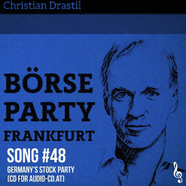 https://open.spotify.com/episode/1tRUgbl2kuT3QbbEdPmCu4
Song #48: Germany´s Stock Party 2024 (CD for audio-cd.at) - <p>Mit heute benenne ich den &#34;Wiener Börse Plausch&#34; auf &#34;Wiener Börse Party&#34; um, Mitte Jänner startet mein DAX-Mittagsbericht im deutschen Börsenradio und auch im eigenen Podcast werde ich - zunächst unregelmässig - über die Börse in Frankfurt berichten. Dies unter &#34;Börse Party Frankfurt&#34;. Dazu habe ich eine schnelle Komposition gemacht, der Refrain ist der Jingle und die Langversion First Take hier zu hören. <br/><br/>Das waren unsere Weihnachtssongs:<br/><br/>- eine „Last Christian“-Version, die ich vor Weihnachen zwischen zwei Podcast-Terminen im Studio eingespielt und geträllert habe.<br/><br/><a href=https://open.spotify.com/episode/6ldFasL6rCiK2l5OOHyptL target=_blank>https://open.spotify.com/episode/6ldFasL6rCiK2l5OOHyptL</a> <br/><br/>- Today it ist Christmas (Marek/Drastil): <a href=https://audio-cd.at/page/podcast/3674 target=_blank>https://audio-cd.at/page/podcast/3674</a><br/><br/>- Christmas Time Forever (Drastil/Marek(: <a href=https://audio-cd.at/page/podcast/3642 target=_blank>https://audio-cd.at/page/podcast/3642</a><br/><br/>- Börse Band Aid (feat. Klemens Eiter, Bettina Zeman, Christine Helmel, Sebastian Leben, CD &amp; Kids) <a href=https://audio-cd.at/page/podcast/3738/ target=_blank>https://audio-cd.at/page/podcast/3738/</a><br/><br/>- Mehr Songs: <a href=https://www.audio-cd.at/songs target=_blank>https://www.audio-cd.at/songs</a> <br/><br/>- Playlist mit ein paar unserer Songs: <a href=https://open.spotify.com/playlist/63tRnVh3aIOlhrdUKvb4P target=_blank>https://open.spotify.com/playlist/63tRnVh3aIOlhrdUKvb4P</a><br/><br/>Bewertungen bei Apple (oder auch Spotify) machen mir Freude: <a href=https://podcasts.apple.com/at/podcast/audio-cd-at-indie-podcasts-wiener-boerse-sport-musik-und-mehr/id1484919130 target=_blank>https://podcasts.apple.com/at/podcast/audio-cd-at-indie-podcasts-wiener-boerse-sport-musik-und-mehr/id1484919130</a> .</p> (02.01.2024) 