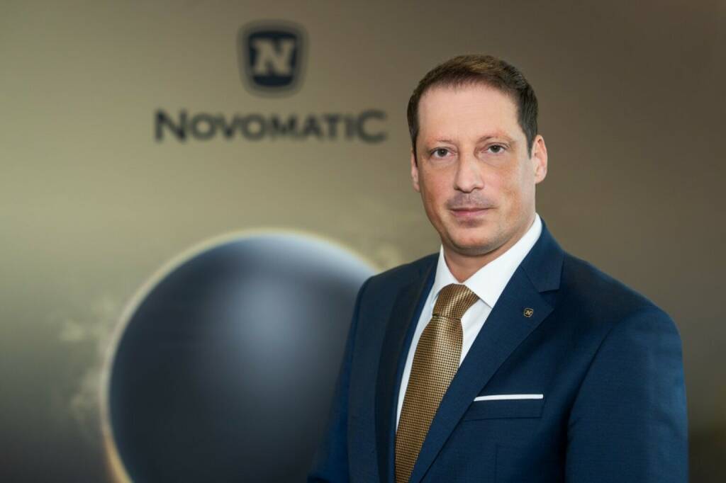 Neues Novomatic-Vorstandsmitglied: Der Aufsichtsrat von Europas führendem Gaming-Technologiekonzern hat mit Stefan Krenn ein weiteres Vorstandsmitglied bestellt. Foto: Novomatic, © Aussender (16.02.2024) 