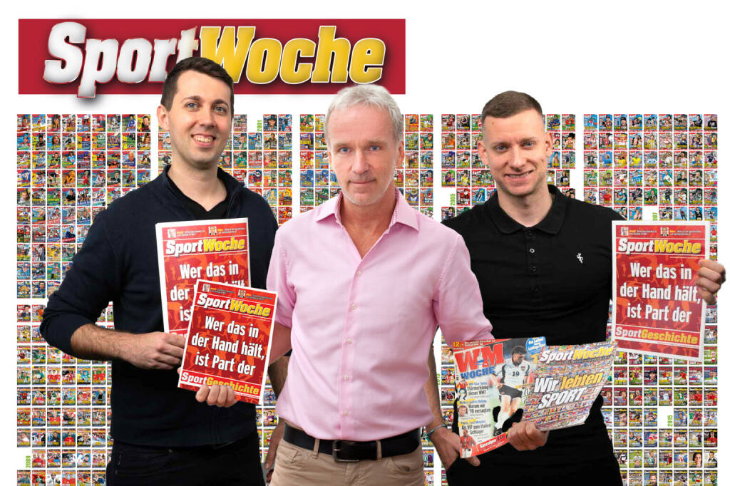 Team Sportgeschichte: Christoph Vetchy , Christian Drastil , Florian Kott . Start am 11. April 2024 (06.04.2024) 