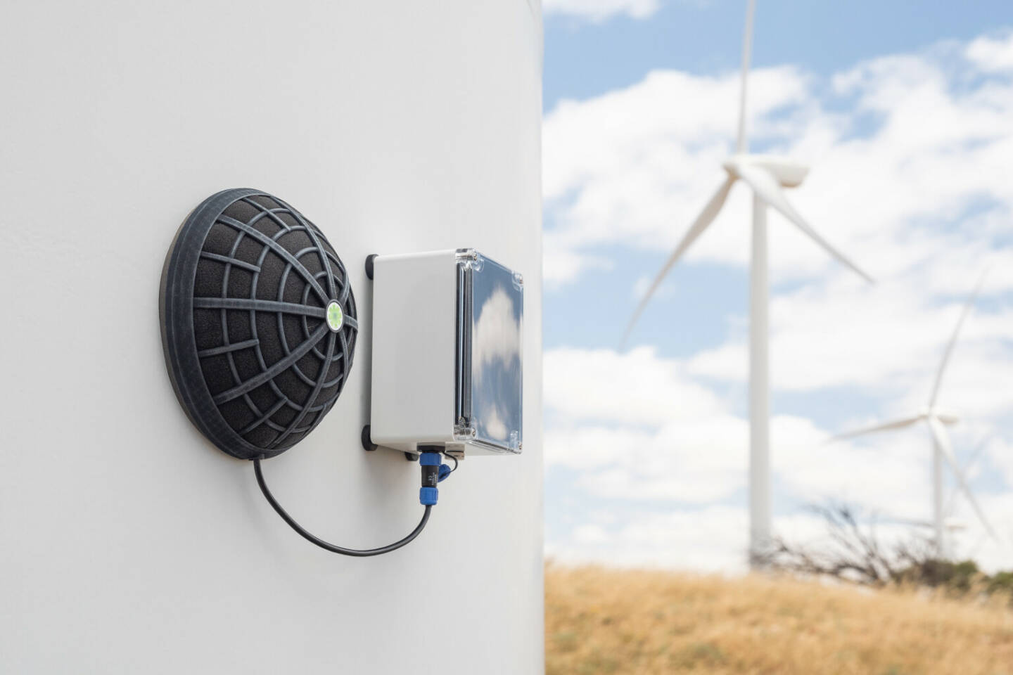 Verbund beteiligt sich an Startup eologix-ping, das Unternehmen entwickelt Sensorlösungen für Windkraftanlagen. Foto: eologix-ping