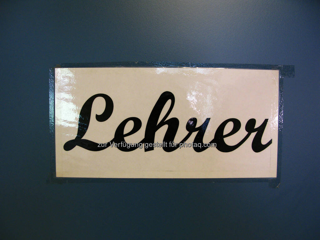 Lehrer, © Wolfgang Wildner (07.09.2013) 