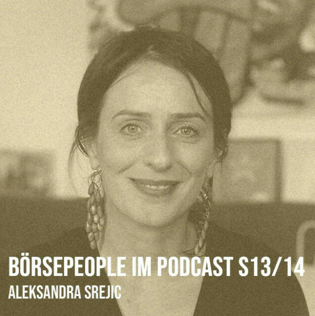 https://open.spotify.com/episode/6jWtJDnHfvCITiBiPopbkl
Börsepeople im Podcast S13/14: Aleksandra Srejic - <p>Aleksandra Srejic ist Marketing &amp; Sales Koordinatorin bei Raiffeisen Research. Wir sprechen über das Studium in Marburg und Wien, über Dolmetsch-Tätigkeiten für Führungskräfte in Banken und natürlich über 11 Jahre bei Raiffeisen Research mit innovativen Ansätzen zur Vermarktung und Positionierung von Research, Aleksandra ist u.a. Erfinderin des D&amp;D Research Rendezvous, das ich mit Gunter Deuber bestreiten darf oder von &#34;Research Matters&#34;.. Und dann reden wir noch über Tennis, Tochter Lana gilt als grosses Talent in Österreich, hat vor wenigen Tagen ihr erstes internationales Turnier gewonnen. <br/><br/><a href=https://www.raiffeisenresearch.com/ target=_blank>https://www.raiffeisenresearch.com/</a><br/><br/><a href=https://www.linkedin.com/showcase/raiffeisen-research/ target=_blank>https://www.linkedin.com/showcase/raiffeisen-research/</a><br/><br/>D&amp;D Research Rendezvous: <a href=https://audio-cd.at/search/rendezvous target=_blank>https://audio-cd.at/search/rendezvous</a><br/><br/>Gunter Deuber Börsepeople: <a href=https://www.audio-cd.at/page/podcast/4614 target=_blank>https://www.audio-cd.at/page/podcast/4614</a><br/><br/>Peter Brezinschek Börsepeople  <a href=https://www.audio-cd.at/page/podcast/3865/ target=_blank>https://www.audio-cd.at/page/podcast/3865/</a><br/><br/>Maša Vodalov Börsepeople <a href=https://www.audio-cd.at/page/playlist/5509 target=_blank>https://www.audio-cd.at/page/playlist/5509</a><br/><br/>About: Die Serie Börsepeople findet im Rahmen von <a href=http://www.audio-cd.at target=_blank>http://www.audio-cd.at</a> und dem Podcast &#34;Audio-CD.at Indie Podcasts&#34; statt. Es handelt sich dabei um typische Personality- und Werdegang-Gespräche. Die Season 13 umfasst unter dem Motto „24 Börsepeople“ 24 Talks. Presenter der Season 13 ist Vierfeld, <a href=https://www.vierfeld.com target=_blank>https://www.vierfeld.com</a> .Welcher der meistgehörte Börsepeople Podcast ist, sieht man unter <a href=http://www.audio-cd.at/people target=_blank>http://www.audio-cd.at/people.</a> Der Zwischenstand des laufenden Rankings ist tagesaktuell um 12 Uhr aktualisiert.<br/><br/>Bewertungen bei Apple (oder auch Spotify) machen mir Freude: <a href=https://podcasts.apple.com/at/podcast/audio-cd-at-indie-podcasts-wiener-boerse-sport-musik-und-mehr/id1484919130 target=_blank>https://podcasts.apple.com/at/podcast/audio-cd-at-indie-podcasts-wiener-boerse-sport-musik-und-mehr/id1484919130</a> .</p> (28.06.2024) 