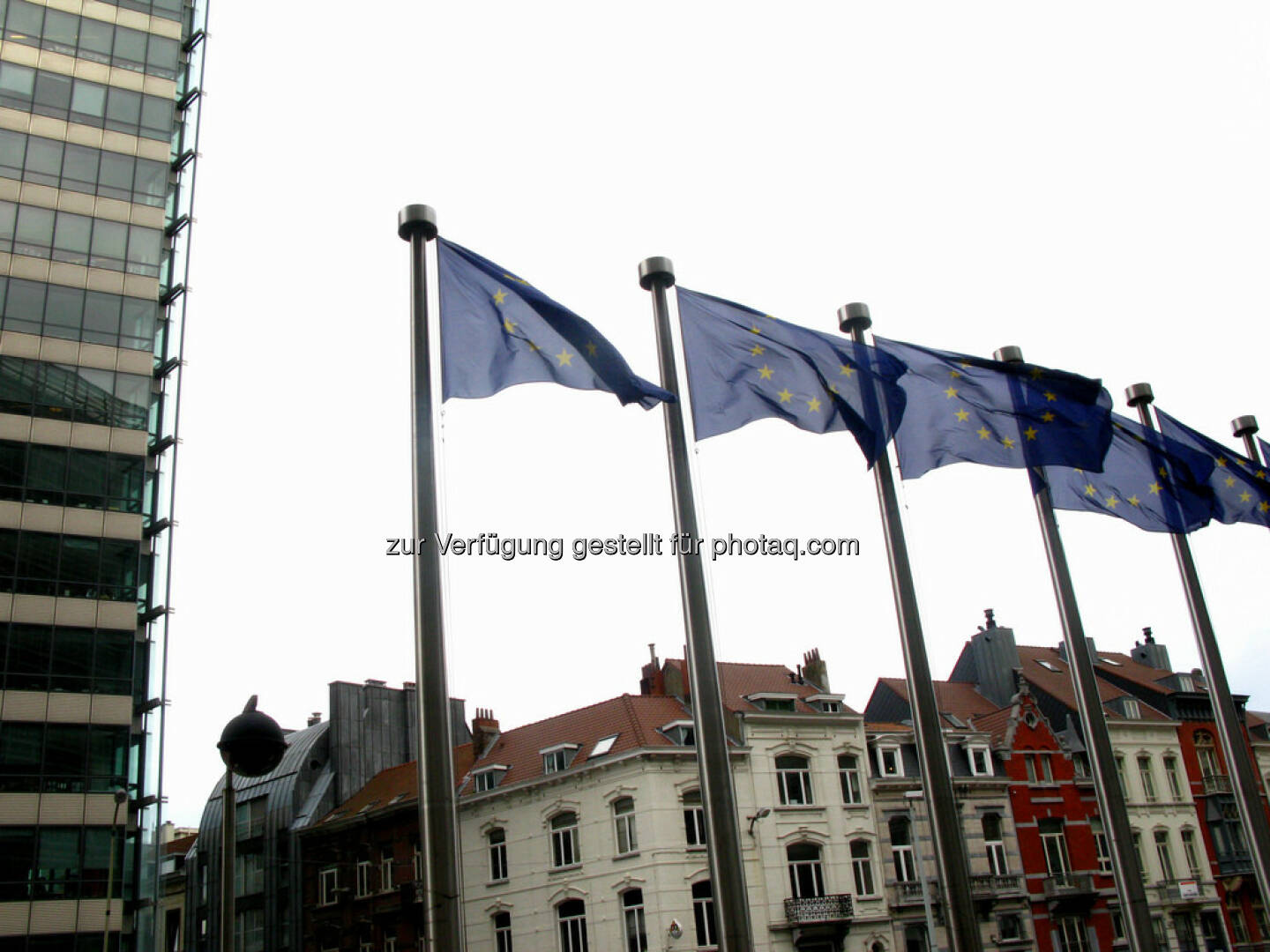 Brüssel, Fahnen, EU
