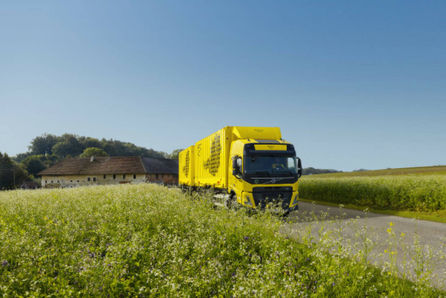 Post hat ihre LKW-Flotte komplett auf fossilfreien Treibstoff umgestellt - Alle 180 Post-LKW fahren mit HVO - Foto: Österreichische Post