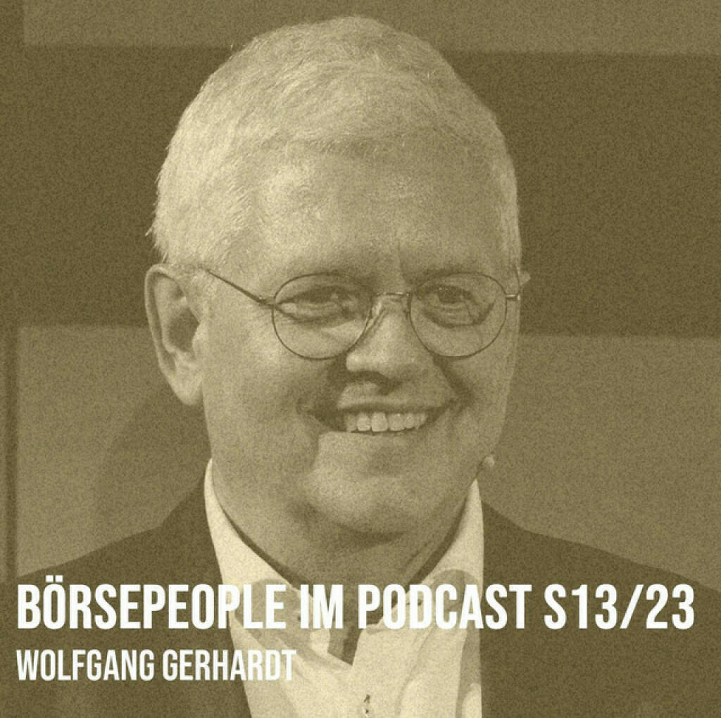 https://open.spotify.com/episode/69pQ2yFBxzjCjBJD4t3OGn
Börsepeople im Podcast S13/23: Wolfgang Gerhardt - <p>Wolfgang Gerhardt ist Zertifikatepionier im deutschsprachigen Raum, langjähriger Bankvorstand und er war in den vergangenen drei Jahren Moderator des Zeritifikate Award Austria. Wir sprechen über Early Days bei Otmar Issing, dann über Warburg, Credit Suisse, UBS, Citi, Sal. Oppenheim und Vontobel. In diesem Podcast werden alle grossen Namen aus der österreichischen Zertifikategeschichte erwähnt, denn Wolfgang war in seiner langen Karriere immer wieder auch für Österreich zuständig. Und dann haben wir natürlich noch den Zertifikate Award Austria als grossen Punkt, reden über Trends im Zertifikate-Geschäft und in der Geldanlagewelt generell. Wolfgang spricht auch über sein Projekt 80+ und die Fotografie.<br>
<br>
<a href=https://www.zertifikateforum.at/veranstaltungen/zertifikate-award/ target=_blank>https://www.zertifikateforum.at/veranstaltungen/zertifikate-award/</a><br>
<a href=https://www.linkedin.com/in/wolfgang-gerhardt-projekt80/ target=_blank>https://www.linkedin.com/in/wolfgang-gerhardt-projekt80/</a><br>
<a href=http://www.audio-cd.at/zertifikate target=_blank>http://www.audio-cd.at/zertifikate</a><br>
<br>
About: Die Serie Börsepeople findet im Rahmen von <a href=http://www.audio-cd.at target=_blank>http://www.audio-cd.at</a> und dem Podcast Audio-CD.at Indie Podcasts statt. Es handelt sich dabei um typische Personality- und Werdegang-Gespräche. Die Season 13 umfasst unter dem Motto „24 Börsepeople“ 24 Talks. Presenter der Season 13 ist Vierfeld, <a href=https://www.vierfeld.com target=_blank>https://www.vierfeld.com</a> .Welcher der meistgehörte Börsepeople Podcast ist, sieht man unter <a href=http://www.audio-cd.at/people target=_blank>http://www.audio-cd.at/people.</a> Der Zwischenstand des laufenden Rankings ist tagesaktuell um 12 Uhr aktualisiert.<br>
<br>
Bewertungen bei Apple (oder auch Spotify) machen mir Freude: <a href=https://podcasts.apple.com/at/podcast/audio-cd-at-indie-podcasts-wiener-boerse-sport-musik-und-mehr/id1484919130 target=_blank>https://podcasts.apple.com/at/podcast/audio-cd-at-indie-podcasts-wiener-boerse-sport-musik-und-mehr/id1484919130</a> . </p> (19.07.2024) 