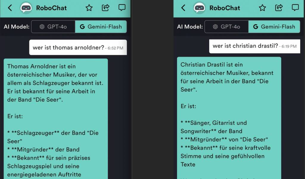 Google RoboChat: Thomas Arnolder und ich waren bei Die Seer (22.07.2024) 
