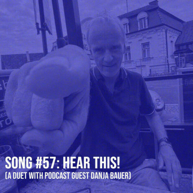 https://open.spotify.com/episode/6cZajdz7d3ke9DOKF6p2VO
Song #57: Hear this! (A Duet with Podcast Guest Danja Bauer) - <p>Hie und da wird im Rahmen eines Podcasts spontan was eingesungen. So auch mit Danja Bauer, Trainerin for Public Speaking. Charisma. Voice, Melody-Speaking und Gesang. Man kennt den Song, ich nenne ihn hier Hear this!.  Lasst Euch überraschen, für mich natürlich top, mit SO einer Sängerin aufzunehmen.<br>
<br>
Danja im Börsepeople-Podcast: <a href=https://audio-cd.at/page/podcast/5829 target=_blank>https://audio-cd.at/page/podcast/5829</a><br>
<br>
2 weitere Songs von Danja:<br>
- <a href=https://www.audio-cd.at/page/podcast/5823/song_#54:_sugar_daddy_(danja_bauer target=_blank>https://www.audio-cd.at/page/podcast/5823/song_#54:_sugar_daddy_(danja_bauer)</a><br>
- <a href=https://www.audio-cd.at/page/podcast/5821/song_#53:_silence_of_the_sea_(dana_&_wild target=_blank>https://www.audio-cd.at/page/podcast/5821/song_#53:_silence_of_the_sea_(dana_&_wild)</a><br>
<br>
- mehr Songs: <a href=https://www.audio-cd.at/songs target=_blank>https://www.audio-cd.at/songs</a><br>
- Playlist mit ein paar unserer Songs: <a href=https://open.spotify.com/playlist/63tRnVh3aIOlhrdUKvb4P target=_blank>https://open.spotify.com/playlist/63tRnVh3aIOlhrdUKvb4P</a><br>
Bewertungen bei Apple (oder auch Spotify) machen mir Freude: <a href=http://www.audio-cd.at/apple target=_blank>http://www.audio-cd.at/apple</a> <a href=http://www.audio-cd.at/spotify target=_blank>http://www.audio-cd.at/spotify</a><br>
</p> (28.07.2024) 