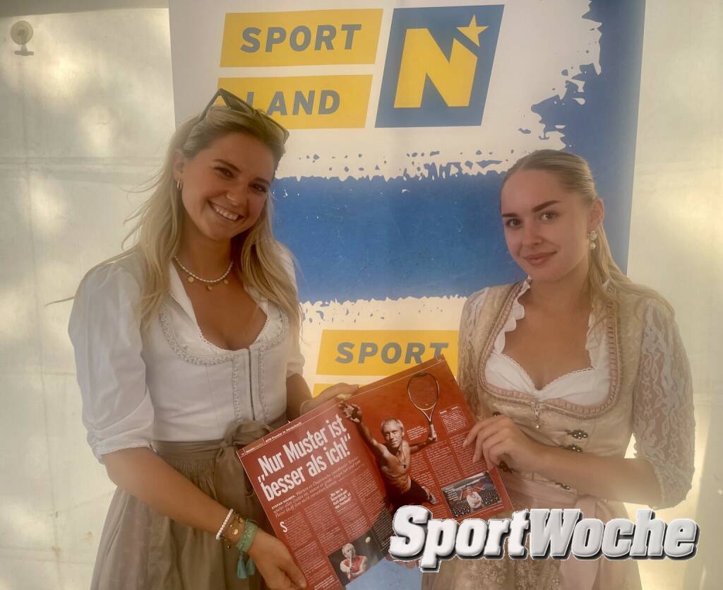 Sportland Niederösterreich präsentiert die Stefan Koubek Doppelseite der geplanten SportWoche-Sondernummer für die Stadthalle (06.09.2024) 