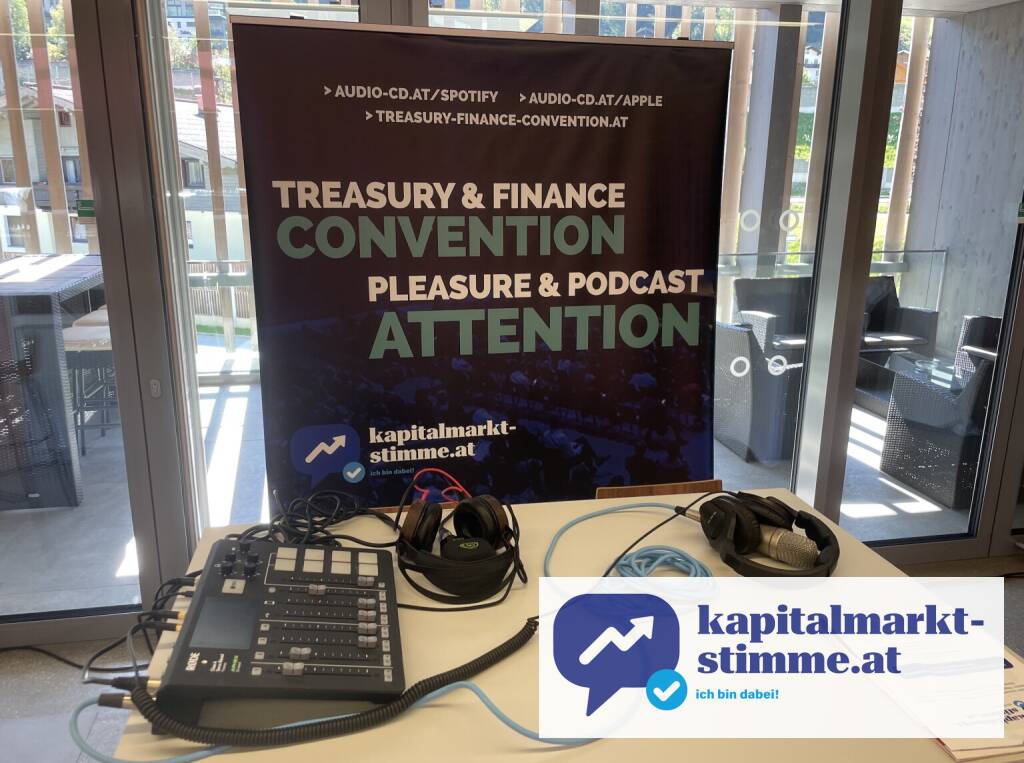 Podcastreihe bei der Treasury & Finance Convention von SLG in Schladming.
Hören unter https://www.audio-cd.at/tfc24 (22.09.2024) 