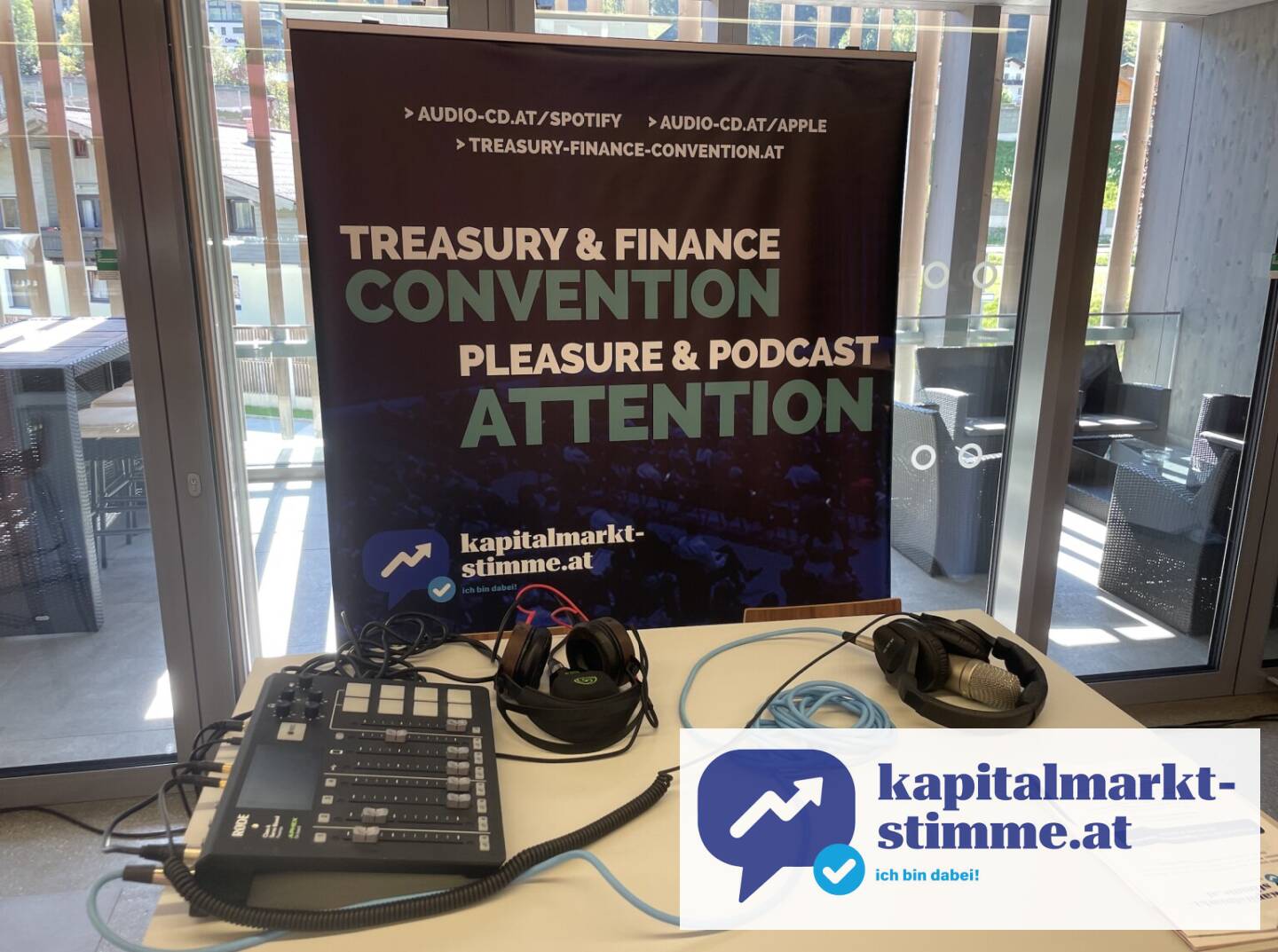 Podcastreihe bei der Treasury & Finance Convention von SLG in Schladming.
Hören unter https://www.audio-cd.at/tfc24