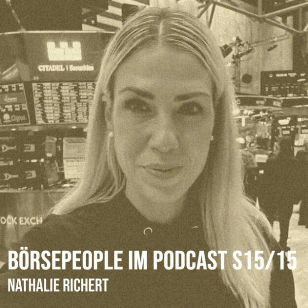 https://open.spotify.com/episode/5xti6vKP4Fi9z3oeTfRUZD
Börsepeople im Podcast S15/15: Nathalie Richert - <p>Nathalie Richert ist Head of Business Management Market Making & Capital Markets der Baader Bank, auf Instagram ist sie finance_female. Wir starten mit Aktienurkunden, die im Esszimmer der Oma herumhingen, über Planspiele Börse in der Schulzeit, über BWL mit Schwerpunkt Financial Services, einen Investment-Fehlgriff, den wir gemeinsam haben, den Einstieg in die Börsewelt mit Market Making und später IPOs. Erwähnt werden Close Brothers Seydler mit der gemeinsamen Bekannten Silke Schlünsen und eine spannende Zeit bei der Deutschen Börse, ein Stichwort ist Scale. Aber natürlich geht es vor allem um die Baader Bank und die Themenschwerpunkte Unternehmensfinanzierung, Market Making und Capital Markets. Ganz aktuelle Themen sind Baader Trading / Better Trading, die München Konferenz 2024, Instagram, das IPO von Springer Nature, die Finfluencer Awards von Business Punk und die vor kurzem geoutete Kooperation mit der Erste Group. In der Folge gibt es auch einen Spoiler für die nächste Folge am Freitag.<br>
<br>
<a href=https://www.baaderbank.de/Ueber-Uns/Baader-Trading-1054 target=_blank>https://www.baaderbank.de/Ueber-Uns/Baader-Trading-1054</a><br>
<a href=https://www.instagram.com/finance__female/ target=_blank>https://www.instagram.com/finance__female/</a><br>
Nico Baader Börsepeople: <a href=https://www.audio-cd.at/page/podcast/3480 target=_blank>https://www.audio-cd.at/page/podcast/3480</a><br>
Oliver Riedel Börsepeople: <a href=https://www.audio-cd.at/page/podcast/6282 target=_blank>https://www.audio-cd.at/page/podcast/6282</a><br>
Robert.Halver Börsepeople: <a href=https://www.audio-cd.at/page/podcast/5657 target=_blank>https://www.audio-cd.at/page/podcast/5657</a><br>
<br>
About: Die Serie Börsepeople findet im Rahmen von <a href=http://www.audio-cd.at target=_blank>http://www.audio-cd.at</a> und dem Podcast Audio-CD.at Indie Podcasts statt. Es handelt sich dabei um typische Personality- und Werdegang-Gespräche. Die Season 15 umfasst unter dem Motto „24 Börsepeople“ 24 Talks. Presenter der Season 15 ist die 3 Banken-Generali Investment-Gesellschaft, <a href=https://www.3bg.at target=_blank>https://www.3bg.at.</a> Welcher der meistgehörte Börsepeople Podcast ist, sieht man unter <a href=http://www.audio-cd.at/people target=_blank>http://www.audio-cd.at/people.</a> Der Zwischenstand des laufenden Rankings ist tagesaktuell um 12 Uhr aktualisiert.<br>
<br>
Bewertungen bei Apple (oder auch Spotify) machen mir Freude: <a href=http://www.audio-cd.at/spotify target=_blank>http://www.audio-cd.at/spotify</a> , <a href=http://www.audio-cd.at/apple target=_blank>http://www.audio-cd.at/apple</a> .</p> (30.10.2024) 