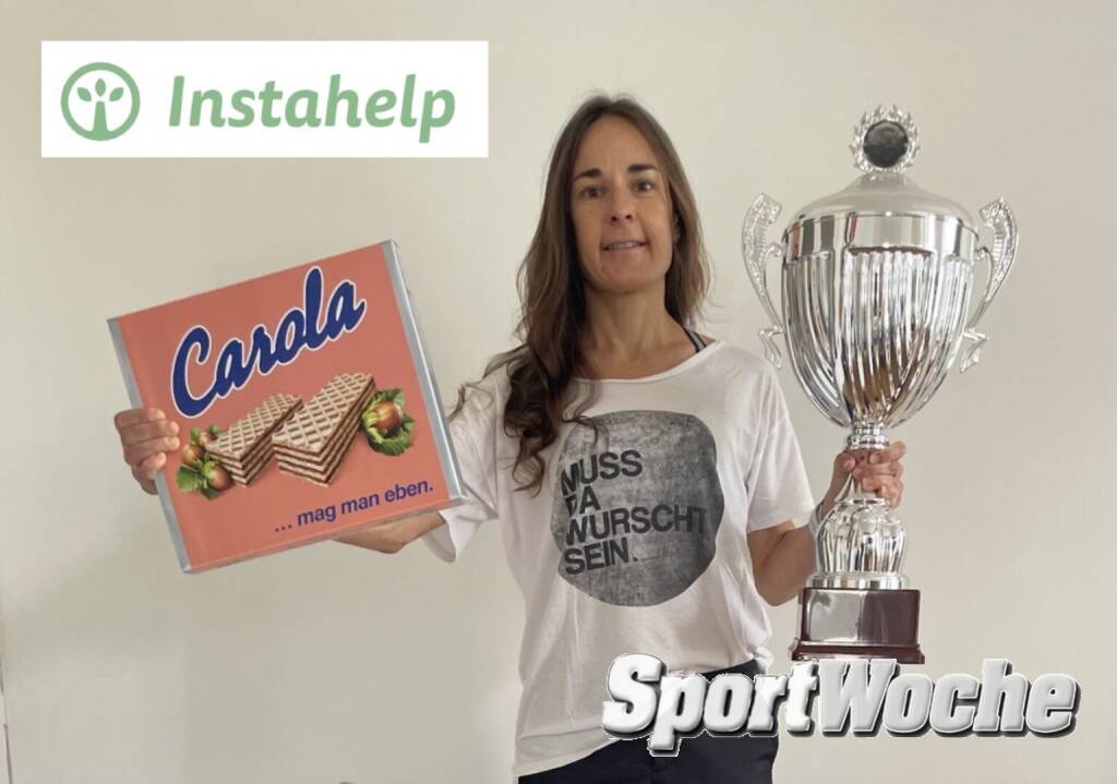 Carola Bendl-Tschiedel vorne:  Die zehn meistgehörten SportWoche-Podcasts nach 2 1/2 Jahren, danke an Instahelp und Manner (02.11.2024) 