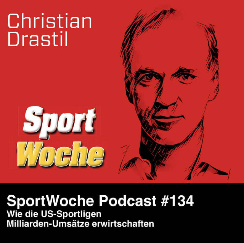 https://open.spotify.com/episode/1j7kQ0slqrdYir6xrWrZPQ
SportWoche Podcast #134: Wie die US-Sportligen Milliarden-Umsätze erwirtschaften - <p>Viele Sportarten sind bereits zum Geschäft geworden. Die US-Profiligen für Football, Basketball, Eishockey und Baseball erwirtschaften Umsätze in Milliardenhöhe. Spannend ist, wie diese Gelder lukriert werden können. Und dieses wie erklärt mein Kollege Josef Obergantschnig in der heutigen Folge. <br>
<br>
Mehr von Josef: <a href=https://audio-cd.at/abc target=_blank>https://audio-cd.at/abc</a><br>
<br>
Die SportWoche Podcasts sind presented by Instahelp: Psychologische Beratung online, ohne Wartezeit, vertraulich & anonym. Nimm dir Zeit für dich unter <a href=https://instahelp.me/de/ target=_blank>https://instahelp.me/de/</a> .<br>
<br>
About: Die Marke, Patent, Rechte und das Archiv der SportWoche wurden 2017 von Christian Drastil Comm. erworben, Mehr unter <a href=http://www.sportgeschichte.at target=_blank>http://www.sportgeschichte.at</a> . Der neue SportWoche Podcast ist eingebettet in „ Wiener Börse, Sport, Musik (und mehr)“ auf <a href=http://www.christian-drastil.com/podcast target=_blank>http://www.christian-drastil.com/podcast</a> und erscheint, wie es in Name SportWoche auch drinsteckt, wöchentlich. Bewertungen bei Spotify oder Apple machen mir Freude: <a href=http://www.audio-cd.at/spotify target=_blank>http://www.audio-cd.at/spotify</a> , <a href=http://www.audio-cd.at/apple target=_blank>http://www.audio-cd.at/apple</a> .<br>
<br>
Unter <a href=http://www.sportgeschichte.at/sportwochepodcast target=_blank>http://www.sportgeschichte.at/sportwochepodcast</a> sieht man alle Folgen, auch nach Hörer:innen-Anzahl gerankt.</p> (09.11.2024) 