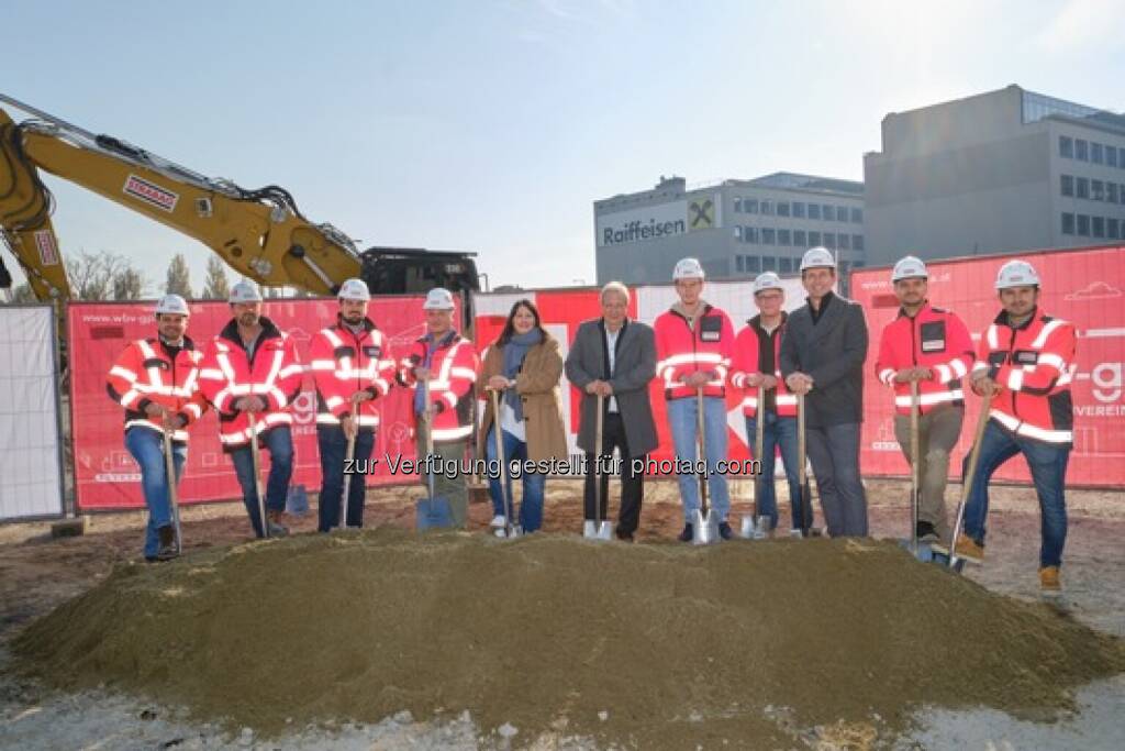 Strabag: Nahe der U4-Endstation Heiligenstadt entstehen 238 geförderte und 71 freifinanzierte Wohnungen; Foto: Strabag (11.11.2024) 