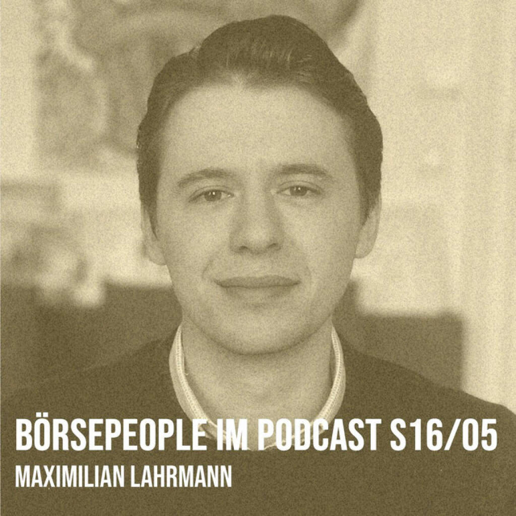 https://open.spotify.com/episode/7p6LuzYv0QQKy3ubj6rJcY
Börsepeople im Podcast S16/05: Maximilian Lahrmann - <p>Maximilian Lahrmann ist Gewinner des CFA Price Austria und Analyst für ein Fondshaus aus Singapur. Wir sprechen über eine spannende Karriere mit Stationen in Europa und Asien: Raiffeisen, Wacker, Accenture, Valutico, Auspac. Vernetzt hat uns wikifolio-Gründer Andreas Kern, denn Maximilian hat im Juli 2023 mit dem Thema Validity of Wikifolio Rankings den CFA Price Austria geholt und mein wikifolio hatte dabei eine Hauptrolle und kam gut weg. Freut mich natürlich. Aktuell ist Maximilian Business Development Consultant für Auspac Investment Management aus Singapur, hat die Aufgabe, von Wien aus einiges aufzubauen. Ach ja: Dass er bei medianet Cold Calling perfektioniert hat und auch eines Sales-Wettbewerb (closing the most profitable deal) geholt hat, schadet nicht. Eisbaden auch nicht.<br>
<br>
<a href=https://www.linkedin.com/in/maximilian-lahrmann/ target=_blank>https://www.linkedin.com/in/maximilian-lahrmann/</a><br>
<a href=https://www.auspacim.com target=_blank>https://www.auspacim.com</a><br>
Börsepeople Paul Resch / Valutico: <a href=https://audio-cd.at/page/playlist/3380 target=_blank>https://audio-cd.at/page/playlist/3380</a><br>
<br>
About: Die Serie Börsepeople des Podcasters Christian Drastil, der im Q4/24 in Frankfurt als Finfluencer & Finanznetworker #1 Austria ausgezeichnet wurde, findet im Rahmen von <a href=http://www.audio-cd.at target=_blank>http://www.audio-cd.at</a> und dem Podcast Audio-CD.at Indie Podcasts statt.  Es handelt sich dabei um typische Personality- und Werdegang-Gespräche. Die Season 16 umfasst unter dem Motto „24 Börsepeople“ 24 Talks. Presenter der Season 16 ist der KSV, <a href=https://www.ksv.at target=_blank>https://www.ksv.at.</a> Welcher der meistgehörte Börsepeople Podcast ist, sieht man unter <a href=http://www.audio-cd.at/people target=_blank>http://www.audio-cd.at/people.</a> Der Zwischenstand des laufenden Rankings ist tagesaktuell um 12 Uhr aktualisiert.<br>
<br>
Bewertungen bei Apple (oder auch Spotify) machen mir Freude: <a href=http://www.audio-cd.at/spotify target=_blank>http://www.audio-cd.at/spotify</a> , <a href=http://www.audio-cd.at/apple target=_blank>http://www.audio-cd.at/apple</a> .<br>
</p> (02.12.2024) 