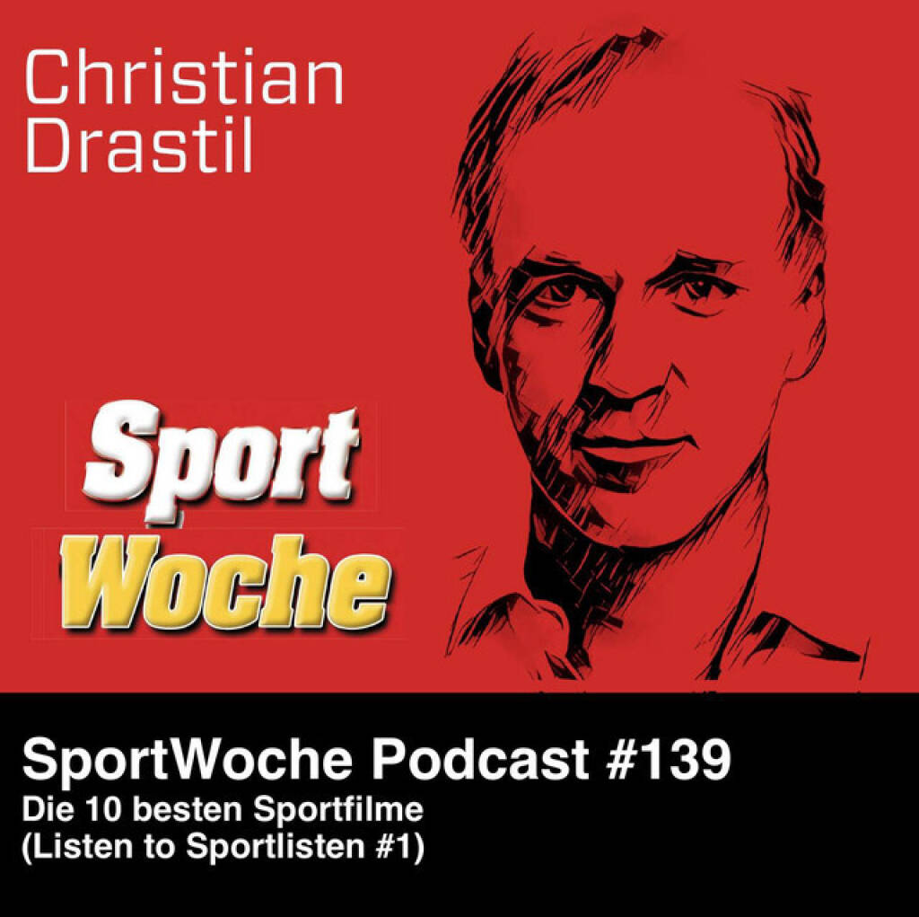 https://open.spotify.com/episode/1BeWUOqlE9I0l78l43BKeU
SportWoche Podcast #139: Die 10 besten Sportfilme (... Listen to Sportlisten #1) - <p>Teil 1 meiner subjektiven Listen: Die 10 besten Sportfilme.<br>
<br>
Die SportWoche Podcasts sind presented by Instahelp: Psychologische Beratung online, ohne Wartezeit, vertraulich & anonym. Nimm dir Zeit für dich unter <a href=https://instahelp.me/de/ target=_blank>https://instahelp.me/de/</a> .<br>
<br>
About: Die Marke, Patent, Rechte und das Archiv der SportWoche wurden 2017 von Christian Drastil Comm. erworben, Mehr unter <a href=http://www.sportgeschichte.at target=_blank>http://www.sportgeschichte.at</a> . Der neue SportWoche Podcast ist eingebettet in „ Wiener Börse, Sport, Musik (und mehr)“ auf <a href=http://www.christian-drastil.com/podcast target=_blank>http://www.christian-drastil.com/podcast</a> und erscheint, wie es in Name SportWoche auch drinsteckt, wöchentlich. Bewertungen bei Spotify oder Apple machen mir Freude: <a href=http://www.audio-cd.at/spotify target=_blank>http://www.audio-cd.at/spotify</a> , <a href=http://www.audio-cd.at/apple target=_blank>http://www.audio-cd.at/apple</a> .<br>
<br>
Unter <a href=http://www.sportgeschichte.at/sportwochepodcast target=_blank>http://www.sportgeschichte.at/sportwochepodcast</a> sieht man alle Folgen, auch nach Hörer:innen-Anzahl gerankt.</p> (14.12.2024) 