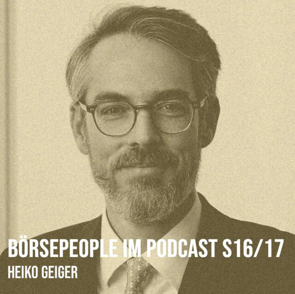 https://open.spotify.com/episode/6s8QiZ8bc9MQE4RvgYJiVa
Börsepeople im Podcast S16/17: Heiko Geiger - <p>Heiko Geiger ist Head Flow Products Distribution bei Vontobel, er war davor bei der Deutschen Börse. Heiko ist passend zur Season 16 nun 16 Jahre bei Vontobel tätig, damit ca.1/6 der 100jährigen Geschichte der Bank. Und weil Vontobel 2024er eben den 100er hatte, ist es eine perfekte Schlussfolge für 2024. Vontobel ist ein junger Vollsortimenter mit dem Zugang Innovation Rules. Wir reden über das Early Bird Sein, Aktienanleihen, das Zertifikate Forum Austria und ein paar Neuigkeiten.<br>
<br>
<a href=https://markets.vontobel.com/de-de target=_blank>https://markets.vontobel.com/de-de</a><br>
<a href=https://www.zertifikateforum.at target=_blank>https://www.zertifikateforum.at</a><br>
<br>
About: Die Serie Börsepeople des Podcasters Christian Drastil, der im Q4/24 in Frankfurt als Finfluencer & Finanznetworker #1 Austria ausgezeichnet wurde, findet im Rahmen von <a href=http://www.audio-cd.at target=_blank>http://www.audio-cd.at</a> und dem Podcast Audio-CD.at Indie Podcasts statt.  Es handelt sich dabei um typische Personality- und Werdegang-Gespräche. Die Season 16 umfasst unter dem Motto „24 Börsepeople“ 24 Talks. Presenter der Season 16 ist der KSV, <a href=https://www.ksv.at target=_blank>https://www.ksv.at.</a> Welcher der meistgehörte Börsepeople Podcast ist, sieht man unter <a href=http://www.audio-cd.at/people target=_blank>http://www.audio-cd.at/people.</a> Der Zwischenstand des laufenden Rankings ist tagesaktuell um 12 Uhr aktualisiert.<br>
<br>
Bewertungen bei Apple (oder auch Spotify) machen mir Freude: <a href=http://www.audio-cd.at/spotify target=_blank>http://www.audio-cd.at/spotify</a> , <a href=http://www.audio-cd.at/apple target=_blank>http://www.audio-cd.at/apple</a> .<br>
</p> (30.12.2024) 