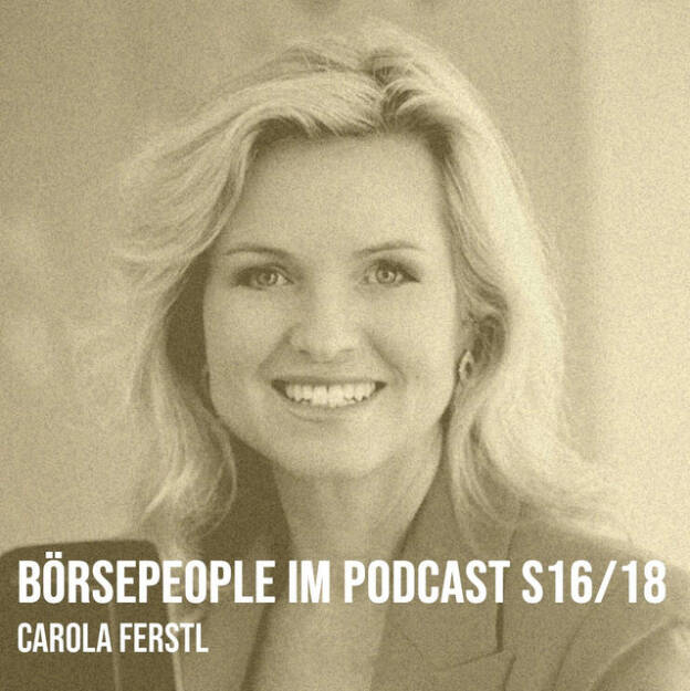 https://open.spotify.com/episode/0pIl2MPQyf2qGvxYiAqJSK
Börsepeople im Podcast S16/18: Carola Ferstl - <p>Mein erster Gast 2025 ist Carola Ferstl, bekannt aus der legendären Telebörse und jetzt mit einem eigenen Money Mastery Plan am Start. Es war 1987, kurz vor dem Schwarzen Montag, als die Telebörse zunächst bei Sat1 auf Sendung ging, berichtet wurde vom Frankfurter Parkett, die Börsenhandelszeit war damals nur von 10:30 bis 13:30 Uhr. 1992 stiess Carola als erste Frau zum Team von Friedhelm Busch, ab 1994 war man auf n-tv unterwegs, sendete über Jahrzehnte mehrere Folgen pro Tag, Carola erwähnt die Zahl 50.000. Wir sprechen über diese Zeit, als junger Wertpapierberater war Telebörse schauen auch für mich Pflicht, weil es die gut Informierten Kunden auch taten. Auch Carolas Moderatorentätigkeit, ihre mutmachenden Bücher, starke Anlageergebnisse von Frauen sowie ihr neuer Money Mastery Plan sind Themen des Talks, der wenige Stunden nach unserer zweistündigen Wiener Börse Silivesterparty eine perfekte Neujahrsfolge ist.<br>
<br>
Carola auf YouTube: <a href=https://www.youtube.com/channel/UCPnjvQXgfoaijfrMzE_Dkbw target=_blank>https://www.youtube.com/channel/UCPnjvQXgfoaijfrMzE_Dkbw</a><br>
Carola auf LinkedIn: <a href=https://www.linkedin.com/in/carola-ferstl/ target=_blank>https://www.linkedin.com/in/carola-ferstl/</a><br>
Infos zu Carolas neuem Money Mastery Plan: <a href=https://moneymasteryplan.klicktipp.site target=_blank>https://moneymasteryplan.klicktipp.site</a> <br>
Wiener Börse Silvesterparty zum Re-Live-Hören: <a href=https://audio-cd.at/page/podcast/6616 target=_blank>https://audio-cd.at/page/podcast/6616</a> <br>
<br>
About: Die Serie Börsepeople des Podcasters Christian Drastil, der im Q4/24 in Frankfurt als Finfluencer & Finanznetworker #1 Austria ausgezeichnet wurde, findet im Rahmen von <a href=http://www.audio-cd.at target=_blank>http://www.audio-cd.at</a> und dem Podcast Audio-CD.at Indie Podcasts statt.  Es handelt sich dabei um typische Personality- und Werdegang-Gespräche. Die Season 16 umfasst unter dem Motto „24 Börsepeople“ 24 Talks. Presenter der Season 16 ist der KSV, <a href=https://www.ksv.at target=_blank>https://www.ksv.at.</a> Welcher der meistgehörte Börsepeople Podcast ist, sieht man unter <a href=http://www.audio-cd.at/people target=_blank>http://www.audio-cd.at/people.</a> Der Zwischenstand des laufenden Rankings ist tagesaktuell um 12 Uhr aktualisiert.<br>
<br>
Bewertungen bei Apple (oder auch Spotify) machen mir Freude: <a href=http://www.audio-cd.at/spotify target=_blank>http://www.audio-cd.at/spotify</a> , <a href=http://www.audio-cd.at/apple target=_blank>http://www.audio-cd.at/apple</a> .<br>
</p> (01.01.2025) 