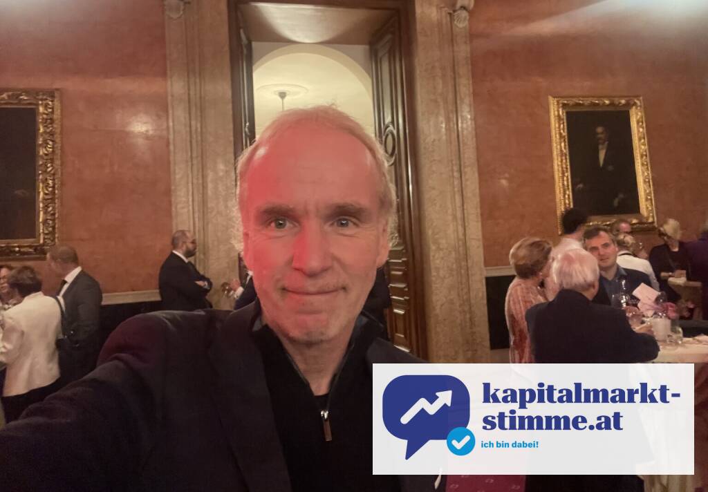 Selbst zu Besuch bei der BKS Jahresauftaktgala im alten Wiener Börsegebäude (09.01.2025) 