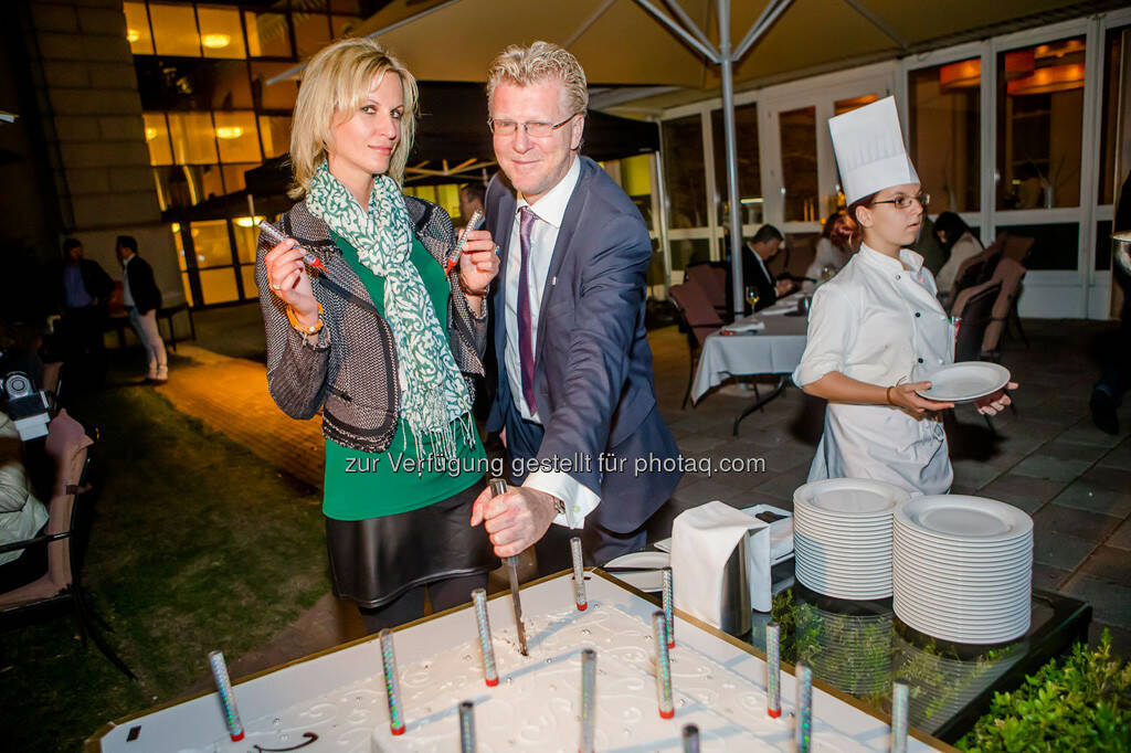 Geschäftsführerin Heidi Schuller-Hrusa und Agenturinhaber Peter Aigner, © Aigner PR (10.09.2013) 