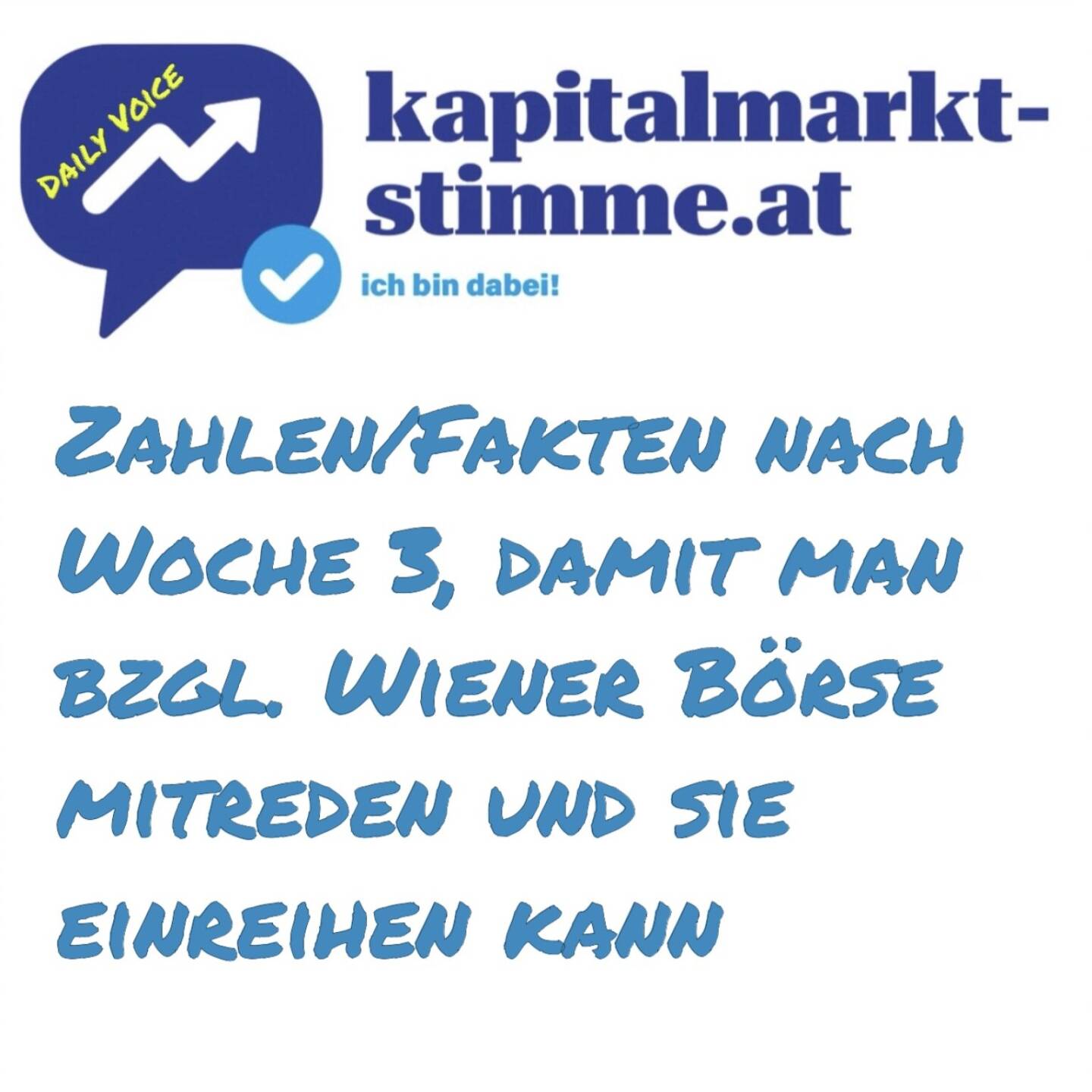 Episode 19/365 der kapitalmarkt-stimme.at daily voice auf audio-cd.at. Heute startet eine neue Facette, denn anlässlich des ATX TR All time Highs vom Freitag liefere ich künftig jeden Sonntag ein Update mit Zahlen und Fakten, damit man an der Wiener Börse mitreden und sie einreihen kann. Ich mache das bewusst wöchentlich (heute Start, dann jeweils mit dem Vergleich zur Vorwoche). Wer ist mit jeweiligem Stichtag im ATX vertreten (einmal, dann bei Änderungen)? Wieviel Marktkapitalisierung gibt es gesamt, wer sind die wichtigsten Player? Wer hat 2025, wer im Langfristvergleich die besten Perfomrance? Wer die höchsten Umsätze? Wie vergleicht sich das mit dem DAX? Reinhören https://audio-cd.at/page/podcast/6693 .

