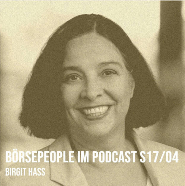 https://open.spotify.com/episode/7z3wPKkF4QOVCdUc0Yg74x
Börsepeople im Podcast S17/04: Birgit Hass - <p>Birgit Hass ist Gründerin des Finfluencer Circle und Senior Marketing Managerin bei Sopra Financial Technology, sie ist mir per Telefon aus Nürnberg  zugeschaltet. Wir sprechen über Early Years mit einer Privatdetektei, einer Modelagentur, Werbeagentur, Merchandise-Firma, beim DSF mit u.a. Barbara Schönberger oder den Klitschko-Brüdern. Birgit war auch Marketingleiterin bei Creditshelf, dem ersten börsenotierten Fintech in Deutschland, als CMO bei BB Beteiligungsbörse hat sie Marketingaktivitäten für KMUs und Scale-ups verantwortet. Auch das Energie(bündel)-Thema, Dubai Schokolade, Business Punk und mein Finfluencer-Award werden erwähnt. In ihrer aktuellen Rolle als Senior Marketing Managerin bei Sopra Financial Technology steuert Birgt Go-To-Market-Strategien und nebenbei den Finfluencer Award.<br>
<br>
<a href=https://finfluencer-circle.de target=_blank>https://finfluencer-circle.de</a><br>
Hier geht’s zum Video von Birgit mit Nathalie Richert / Baader Bank: <a href=https://www.youtube.com/watch?v=3xB1s7P32WQ target=_blank>https://www.youtube.com/watch?v=3xB1s7P32WQ</a><br>
Börsepeople Nathalie Richert: <a href=https://audio-cd.at/page/playlist/7237 target=_blank>https://audio-cd.at/page/playlist/7237</a><br>
<br>
About: Die Serie Börsepeople des Podcasters Christian Drastil, der im Q4/24 in Frankfurt als Finfluencer & Finanznetworker #1 Austria ausgezeichnet wurde, findet im Rahmen von <a href=http://www.audio-cd.at target=_blank>http://www.audio-cd.at</a> und dem Podcast Audio-CD.at Indie Podcasts statt.  Es handelt sich dabei um typische Personality- und Werdegang-Gespräche. Die Season 17 umfasst unter dem Motto „25 Börsepeople“ 25 Talks. Presenter der Season 17 ist die EXAA (Energy Exchange Austria) <a href=https://www.exaa.at target=_blank>https://www.exaa.at.</a> Welcher der meistgehörte Börsepeople Podcast ist, sieht man unter <a href=http://www.audio-cd.at/people target=_blank>http://www.audio-cd.at/people.</a> Der Zwischenstand des laufenden Rankings ist tagesaktuell um 12 Uhr aktualisiert.<br>
<br>
Bewertungen bei Apple (oder auch Spotify) machen mir Freude: <a href=http://www.audio-cd.at/spotify target=_blank>http://www.audio-cd.at/spotify</a> , <a href=http://www.audio-cd.at/apple target=_blank>http://www.audio-cd.at/apple</a> .<br>
</p> (27.01.2025) 